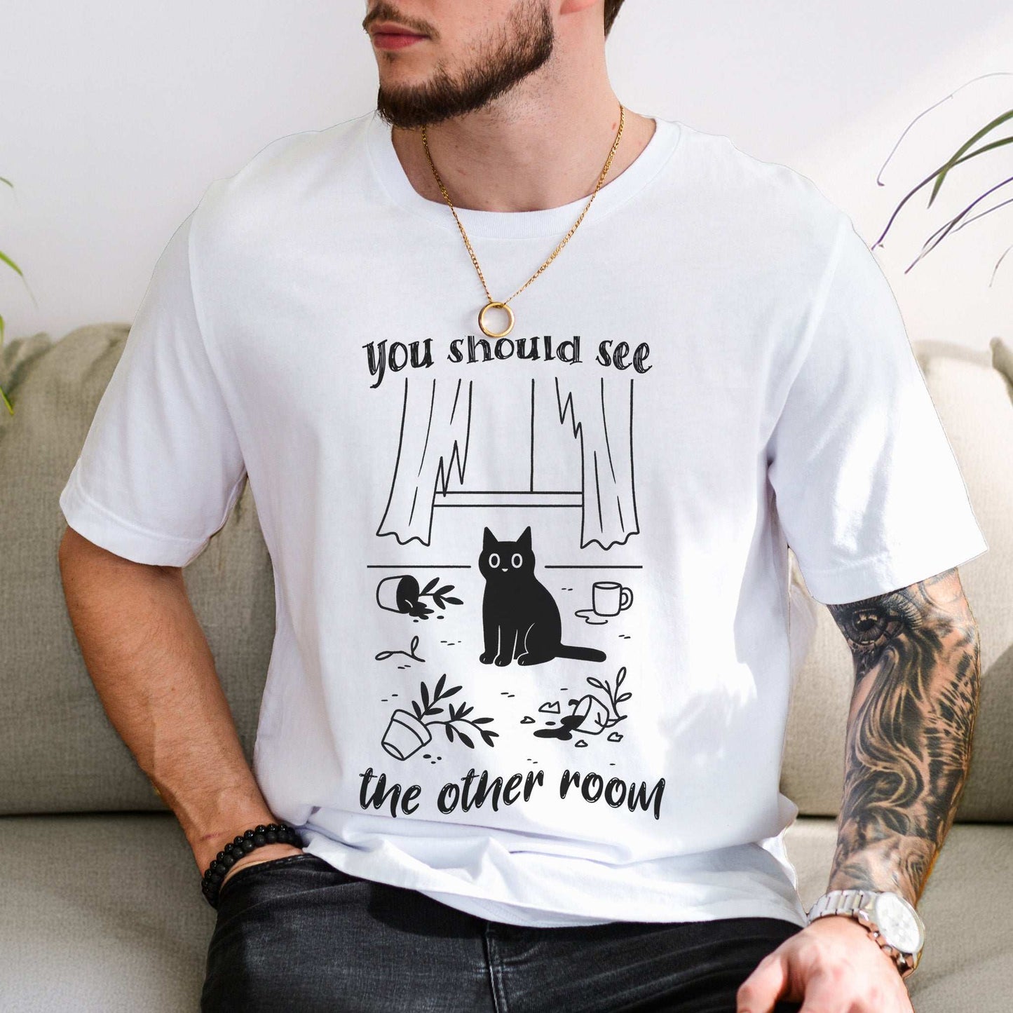 Cat Chaos Home Edition T-Shirt