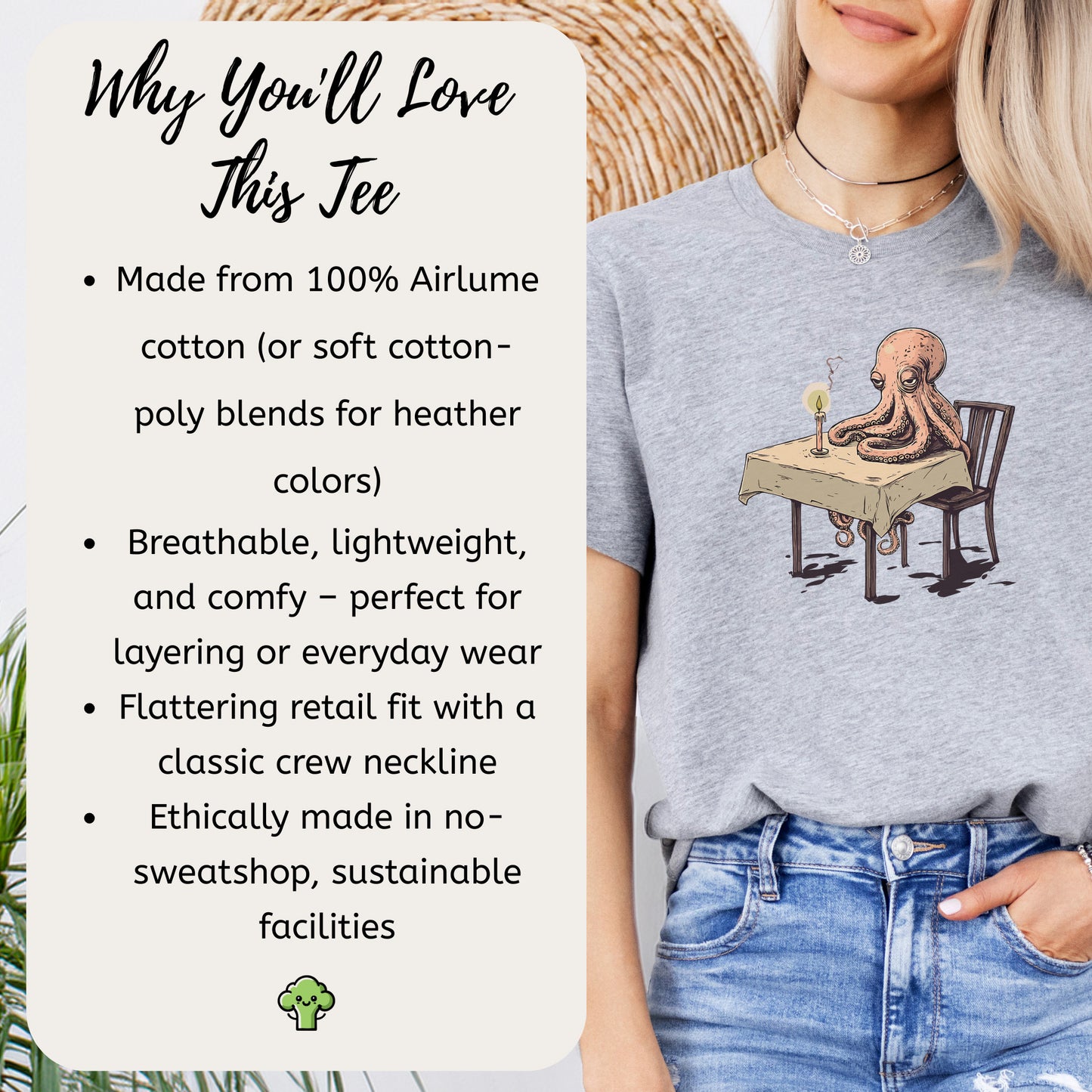 Lonely Hearts Club: The Single Octopus T-Shirt
