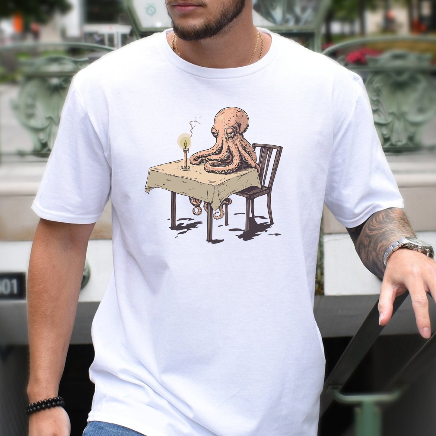 Lonely Hearts Club: The Single Octopus T-Shirt