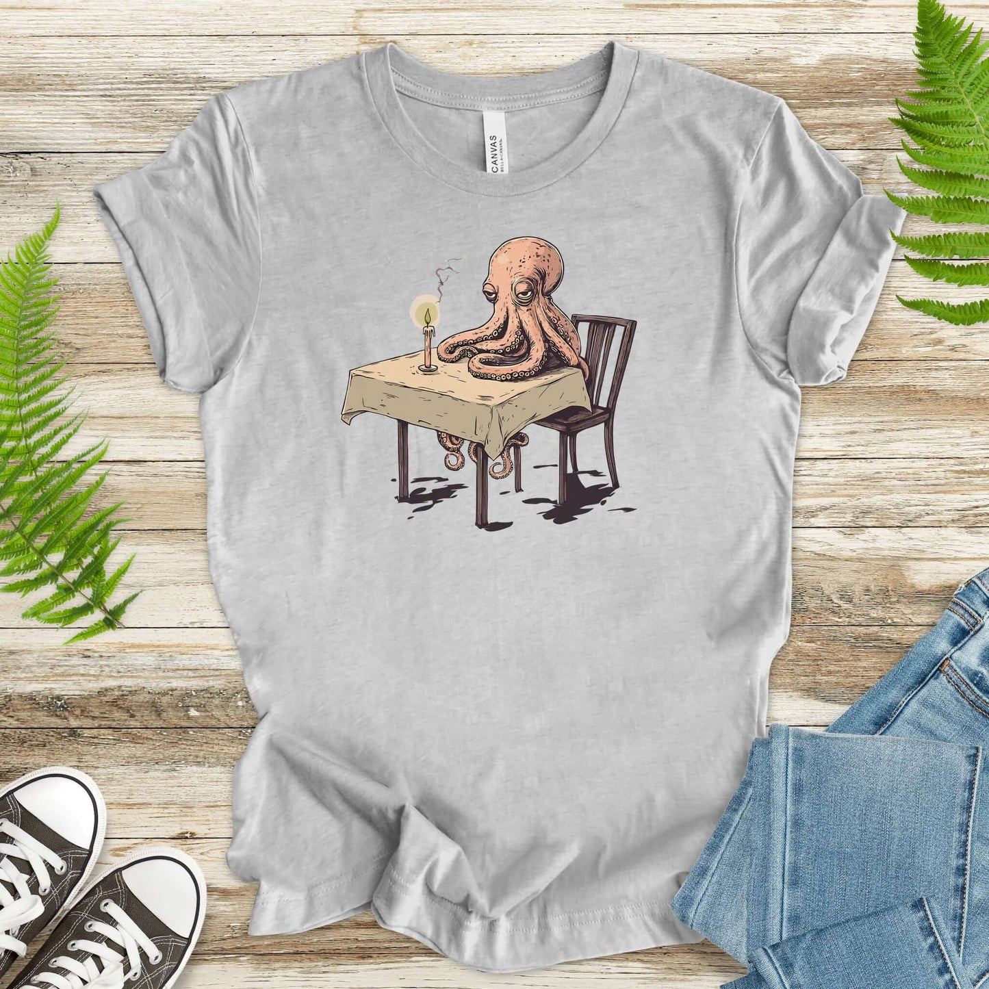 Lonely Hearts Club: The Single Octopus T-Shirt