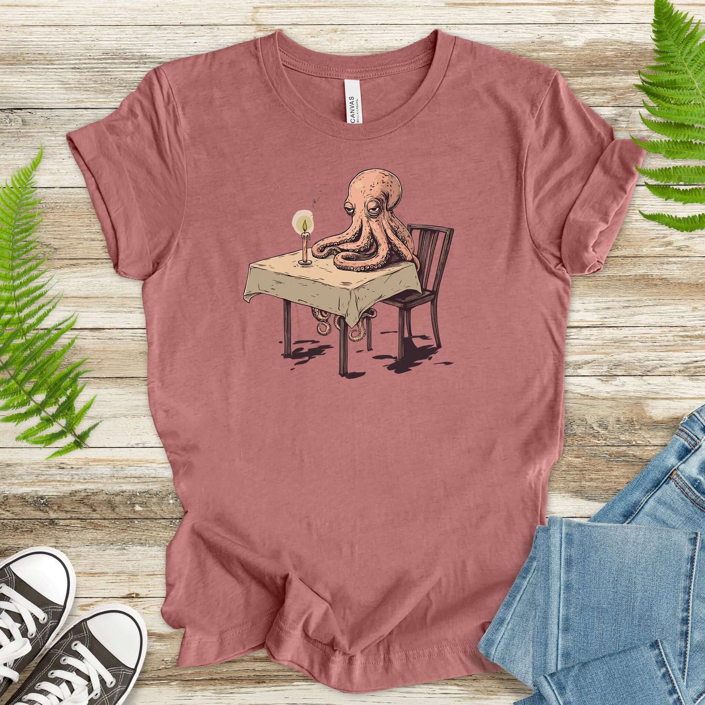 Lonely Hearts Club: The Single Octopus T-Shirt