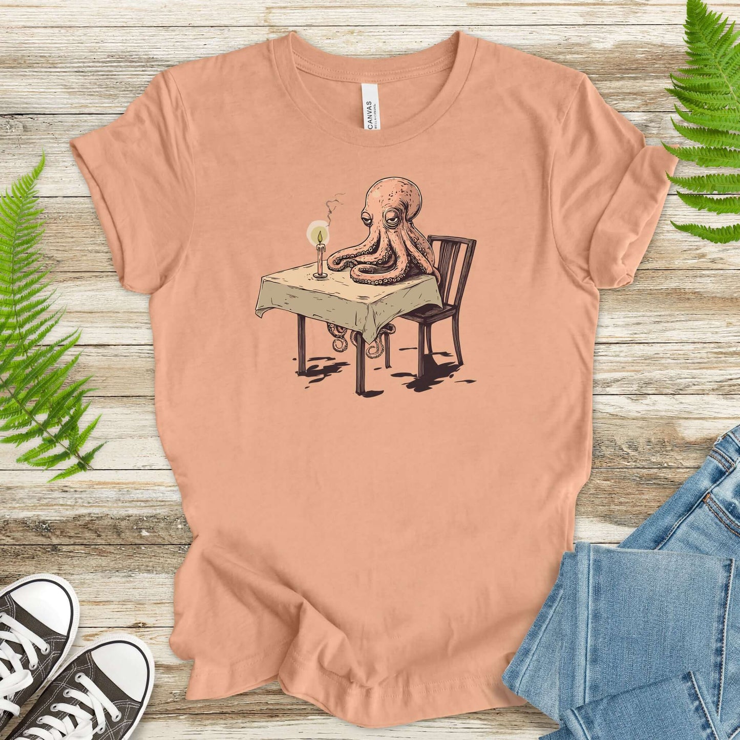 Lonely Hearts Club: The Single Octopus T-Shirt