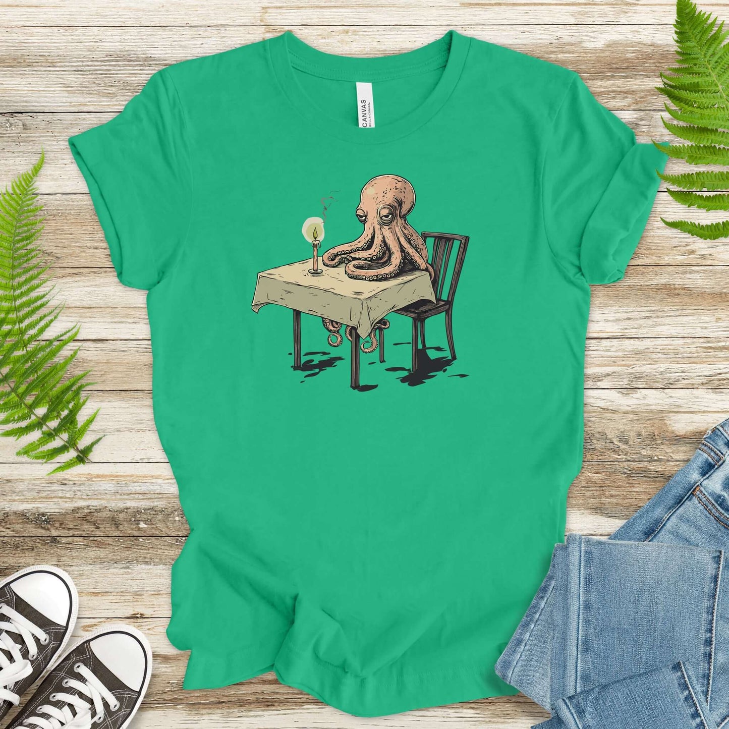 Lonely Hearts Club: The Single Octopus T-Shirt