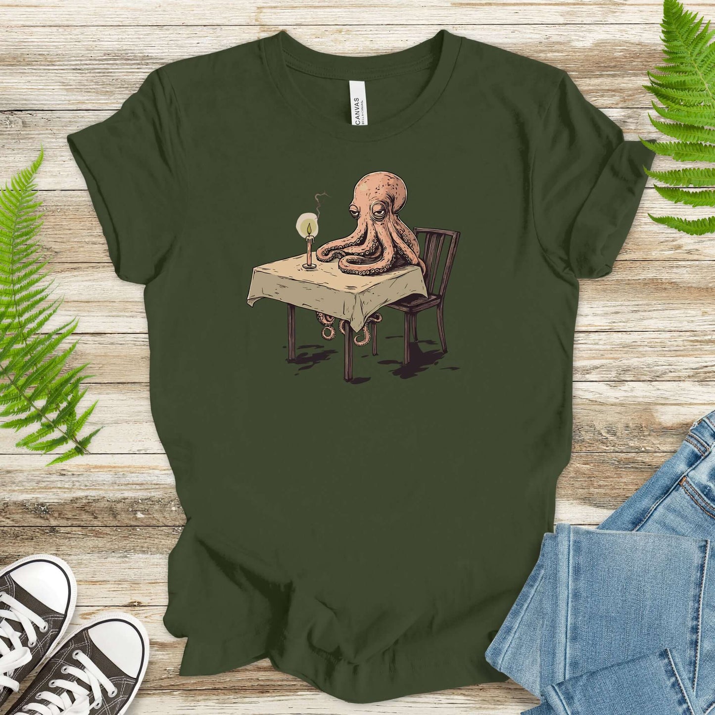 Lonely Hearts Club: The Single Octopus T-Shirt
