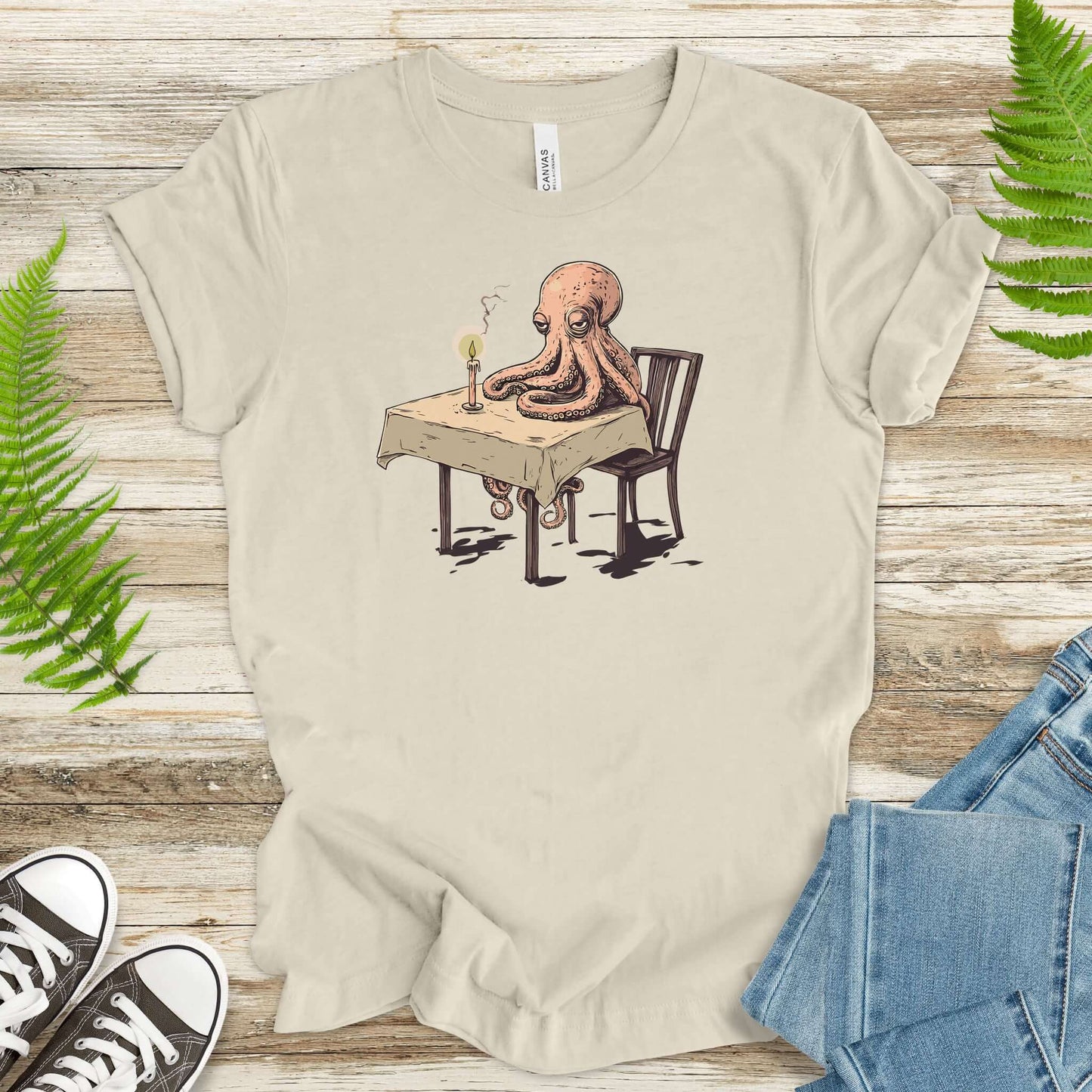 Lonely Hearts Club: The Single Octopus T-Shirt
