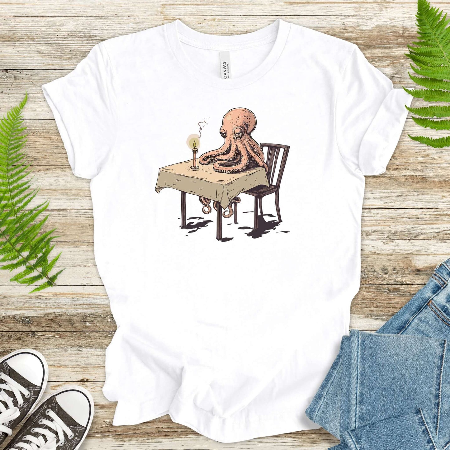Lonely Hearts Club: The Single Octopus T-Shirt