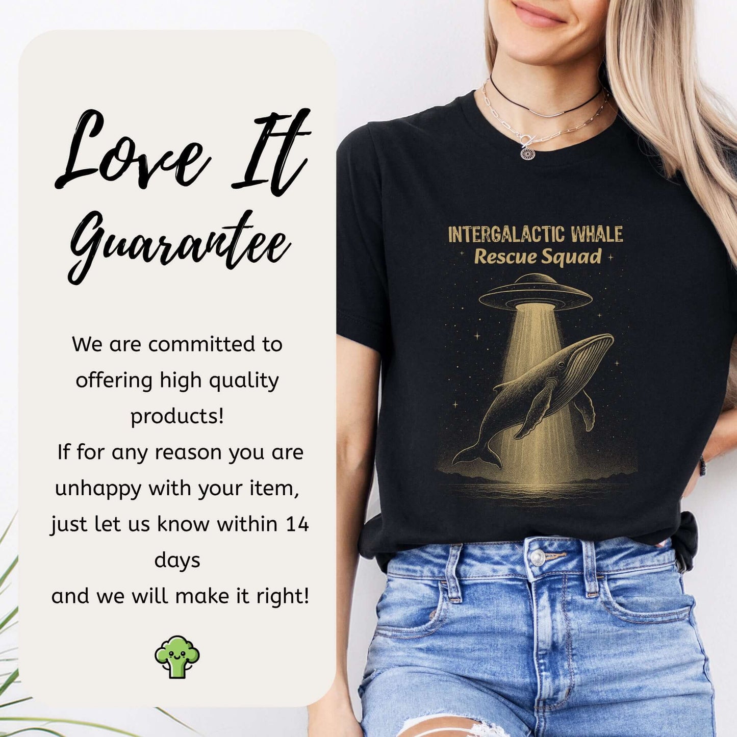 Intergalactic Whale Rescue Squad Shirt – Funny Humpback Whale T-Shirt