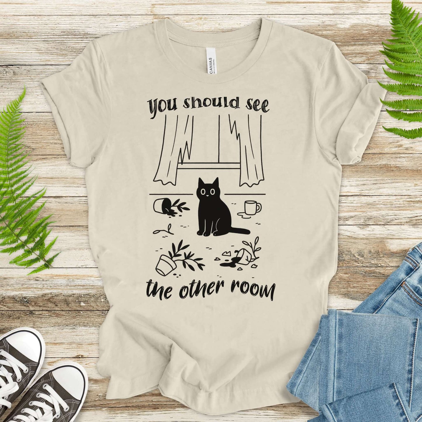 Cat Chaos Home Edition T-Shirt