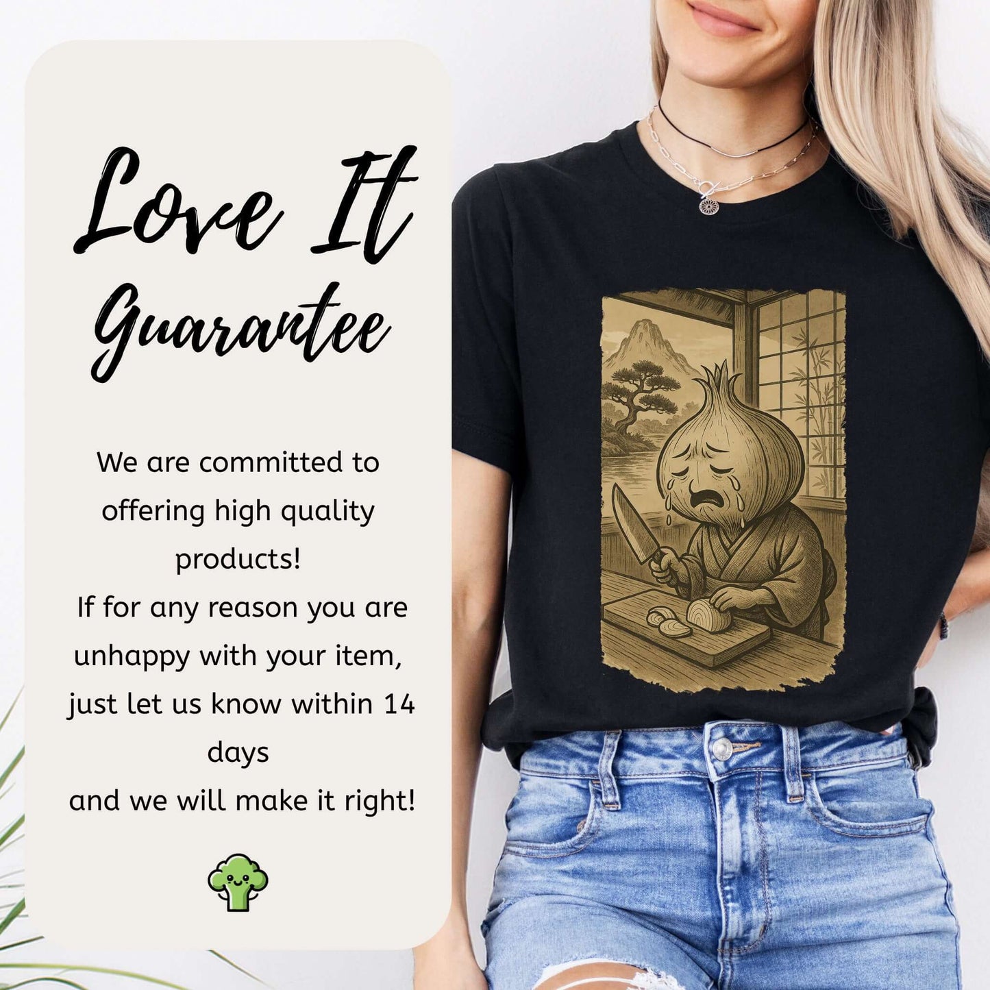 Crying Onion Chef Japanese Style T-Shirt