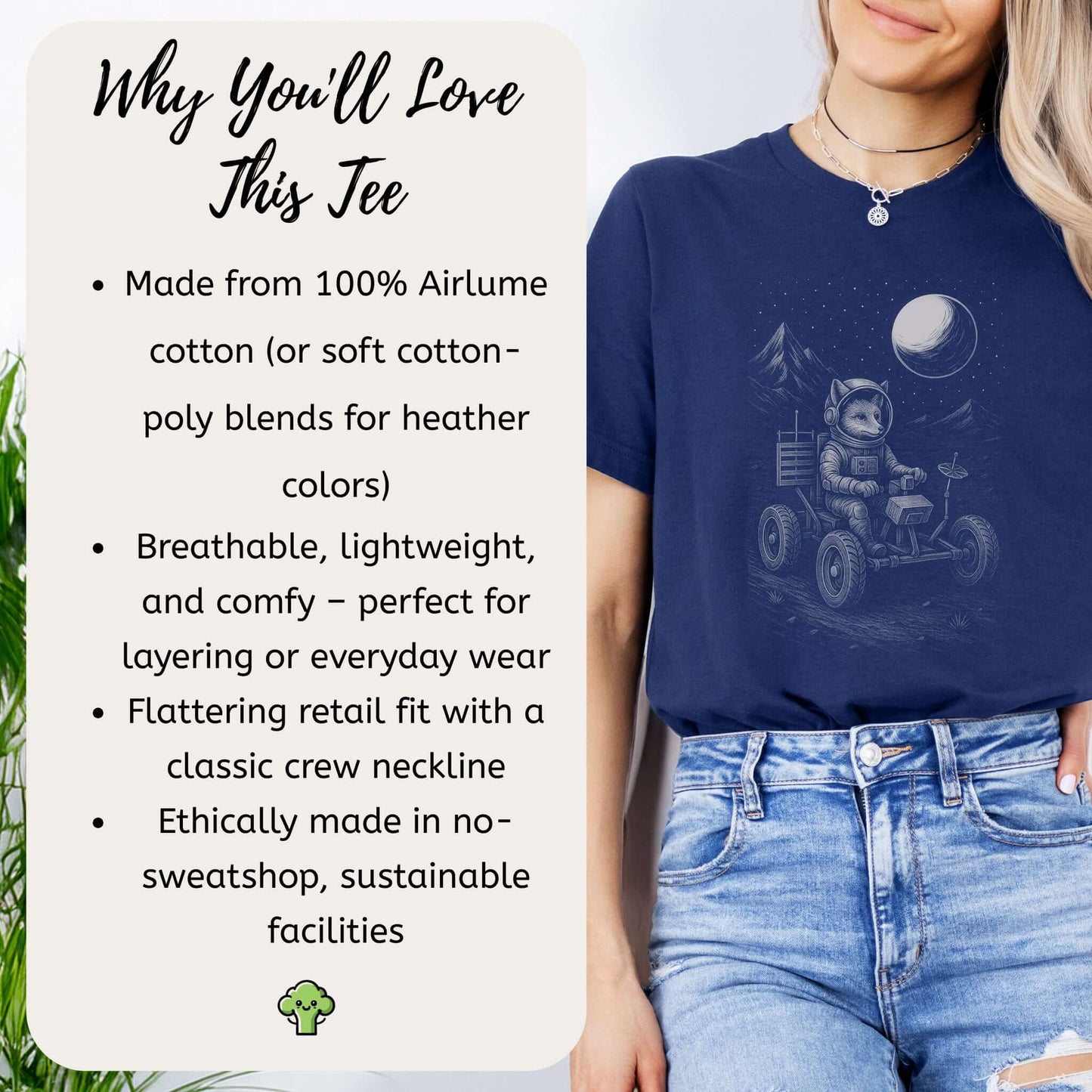 Astronaut Fox Moon Rover T-Shirt – Space Explorer Animal Tee