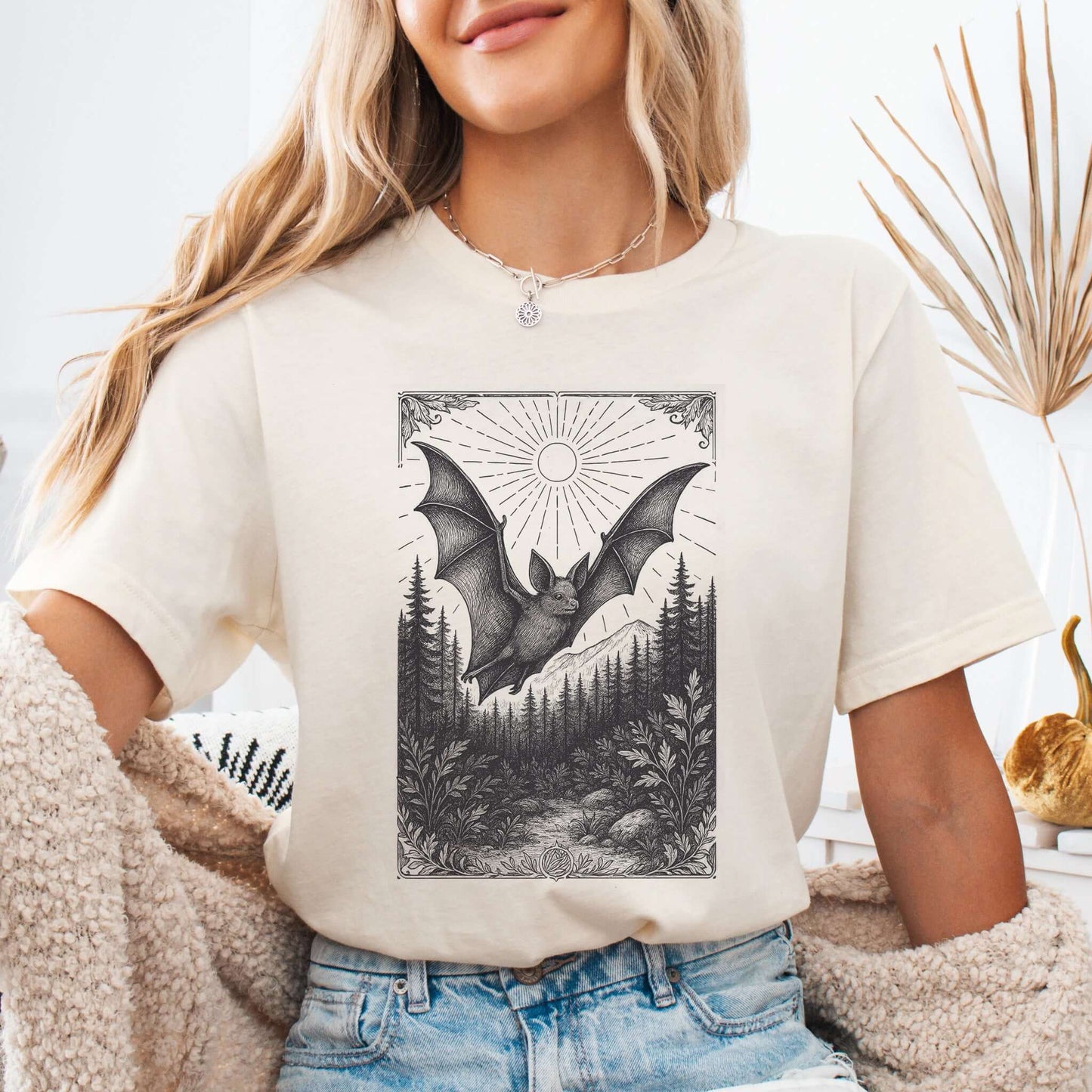 Nocturnal Guide – Bat Spirit Animal T-Shirt