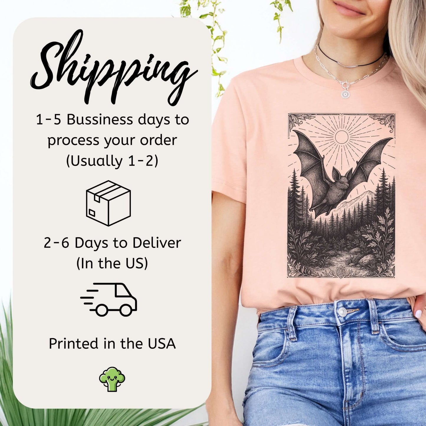 Nocturnal Guide – Bat Spirit Animal T-Shirt