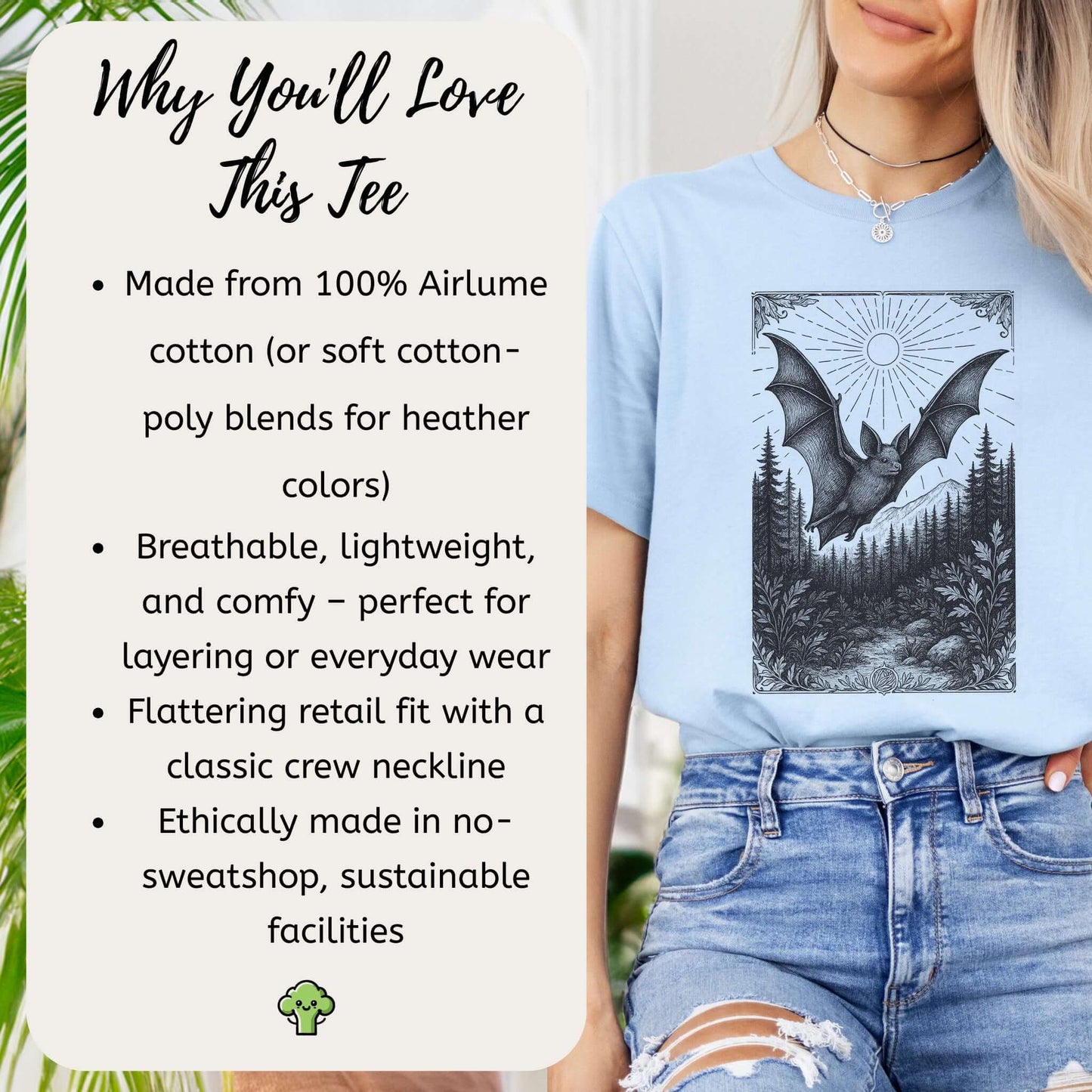 Nocturnal Guide – Bat Spirit Animal T-Shirt