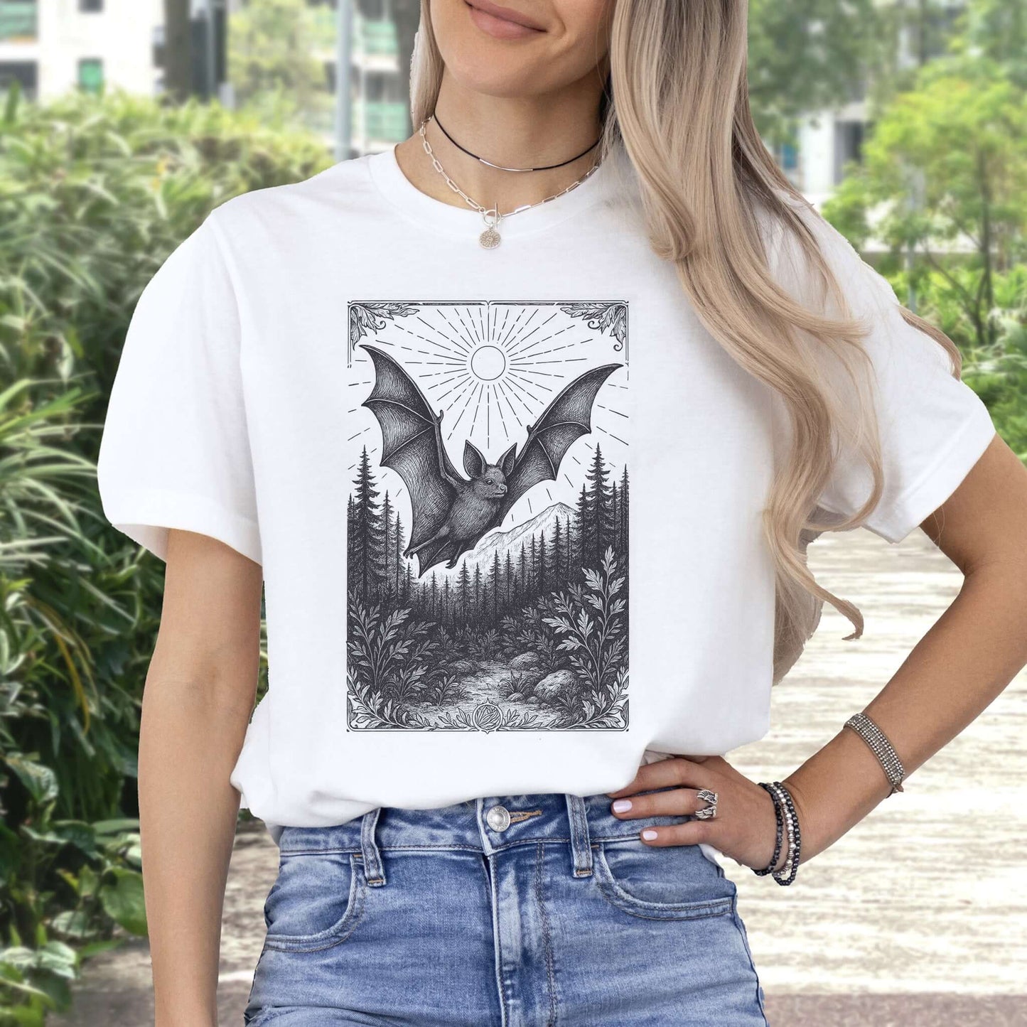 Nocturnal Guide – Bat Spirit Animal T-Shirt