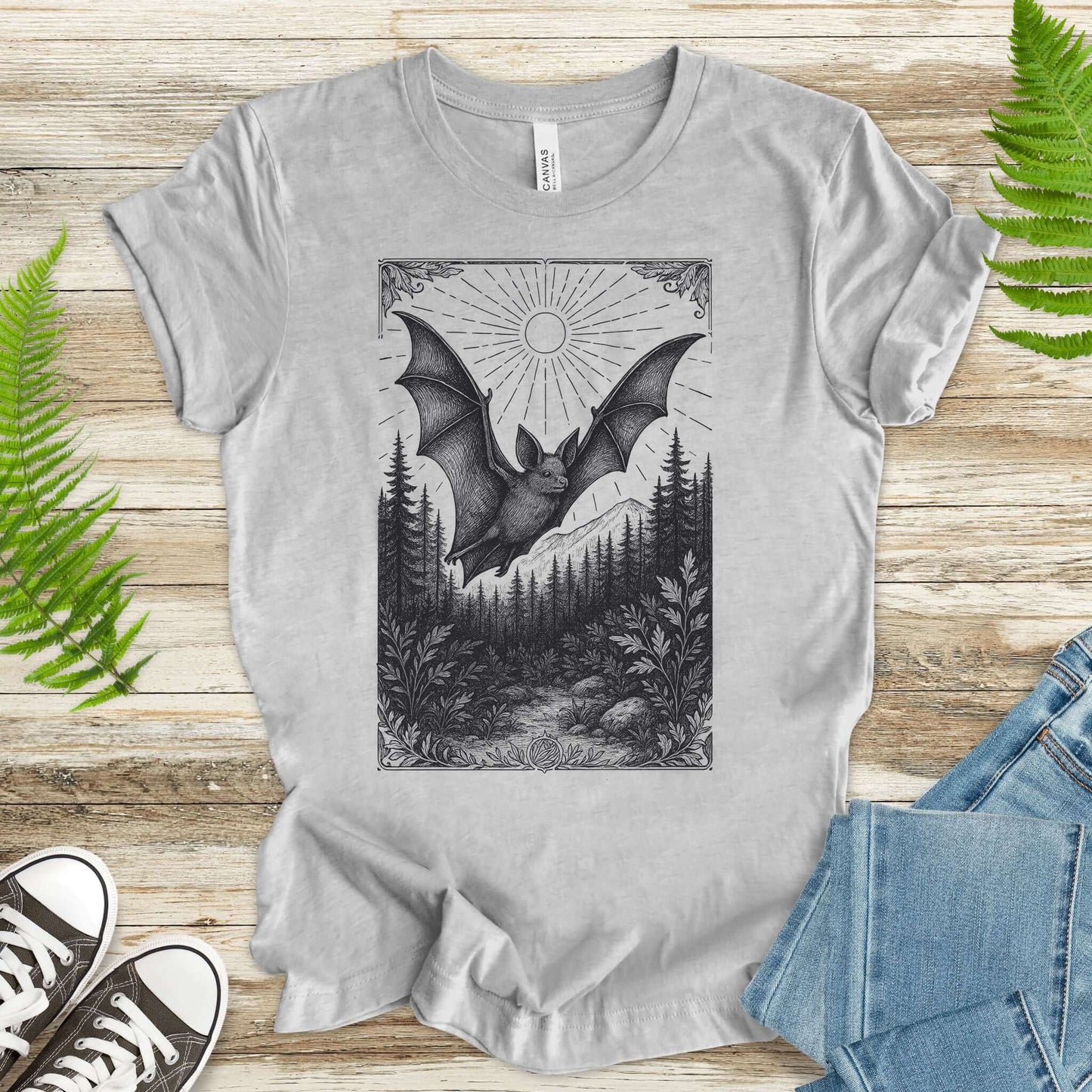 Nocturnal Guide – Bat Spirit Animal T-Shirt