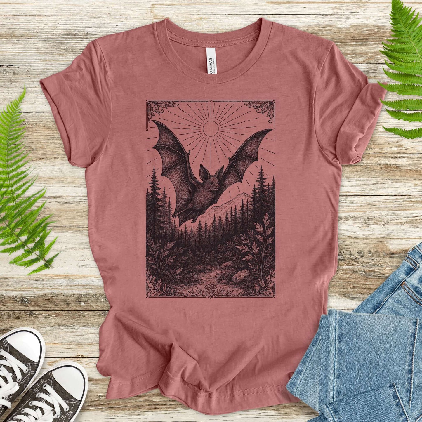Nocturnal Guide – Bat Spirit Animal T-Shirt