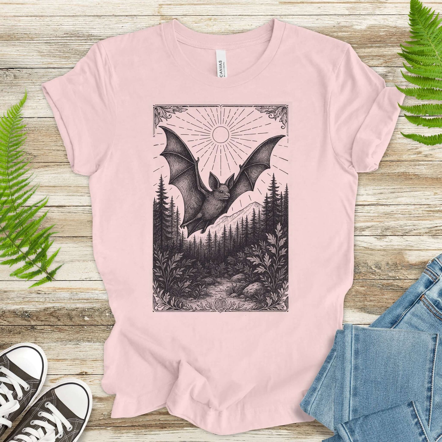 Nocturnal Guide – Bat Spirit Animal T-Shirt