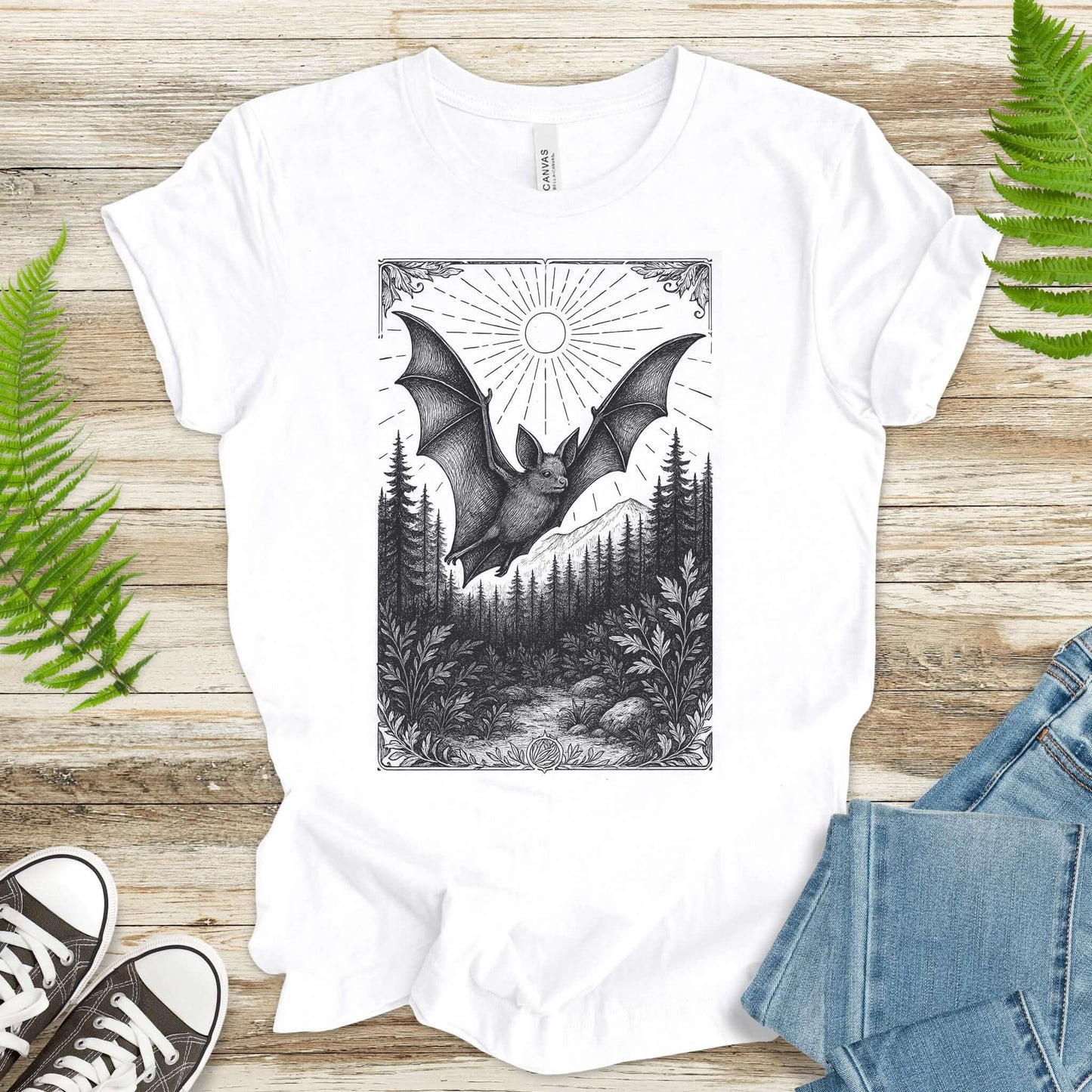 Nocturnal Guide – Bat Spirit Animal T-Shirt