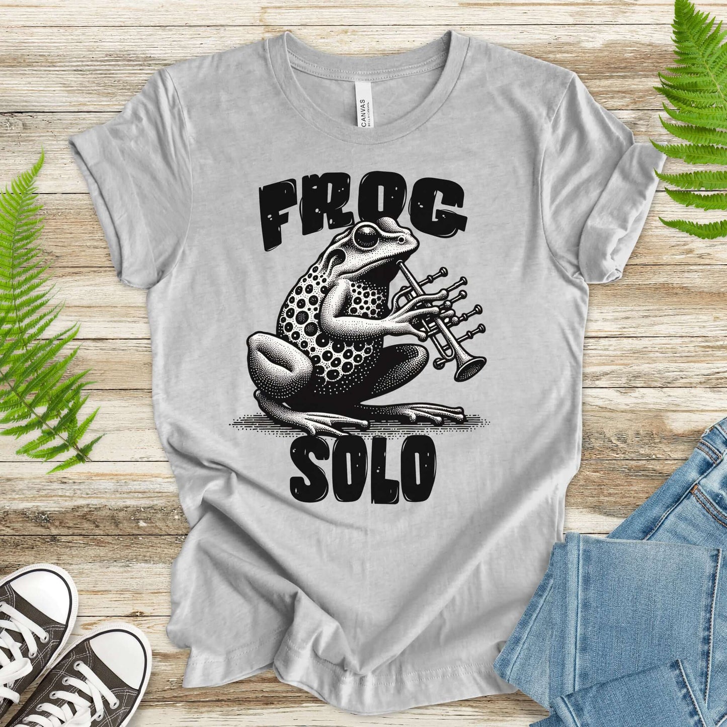 Frog Solo Trumpet T-Shirt