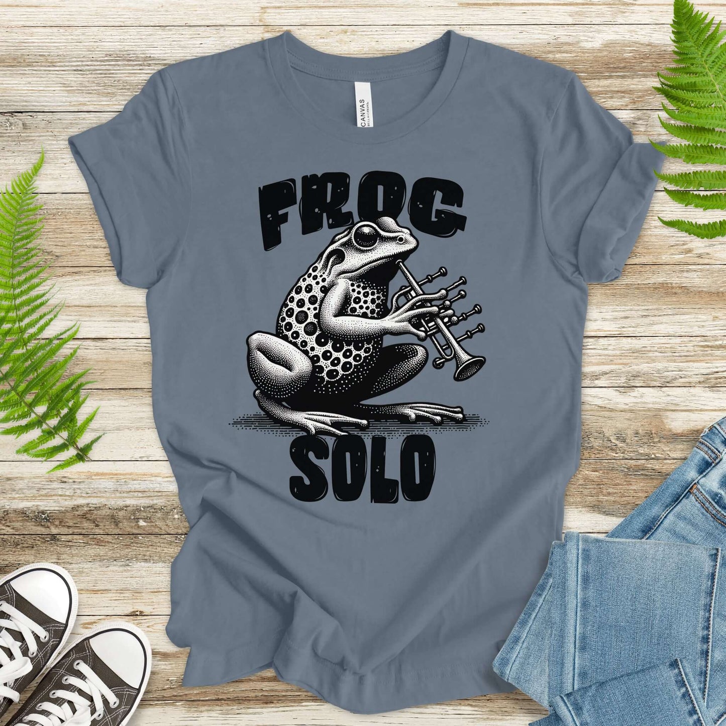 Frog Solo Trumpet T-Shirt