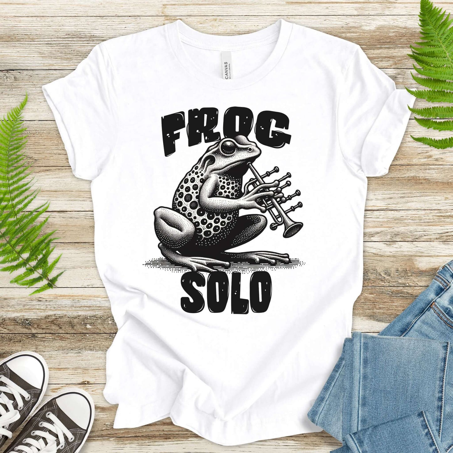 Frog Solo Trumpet T-Shirt