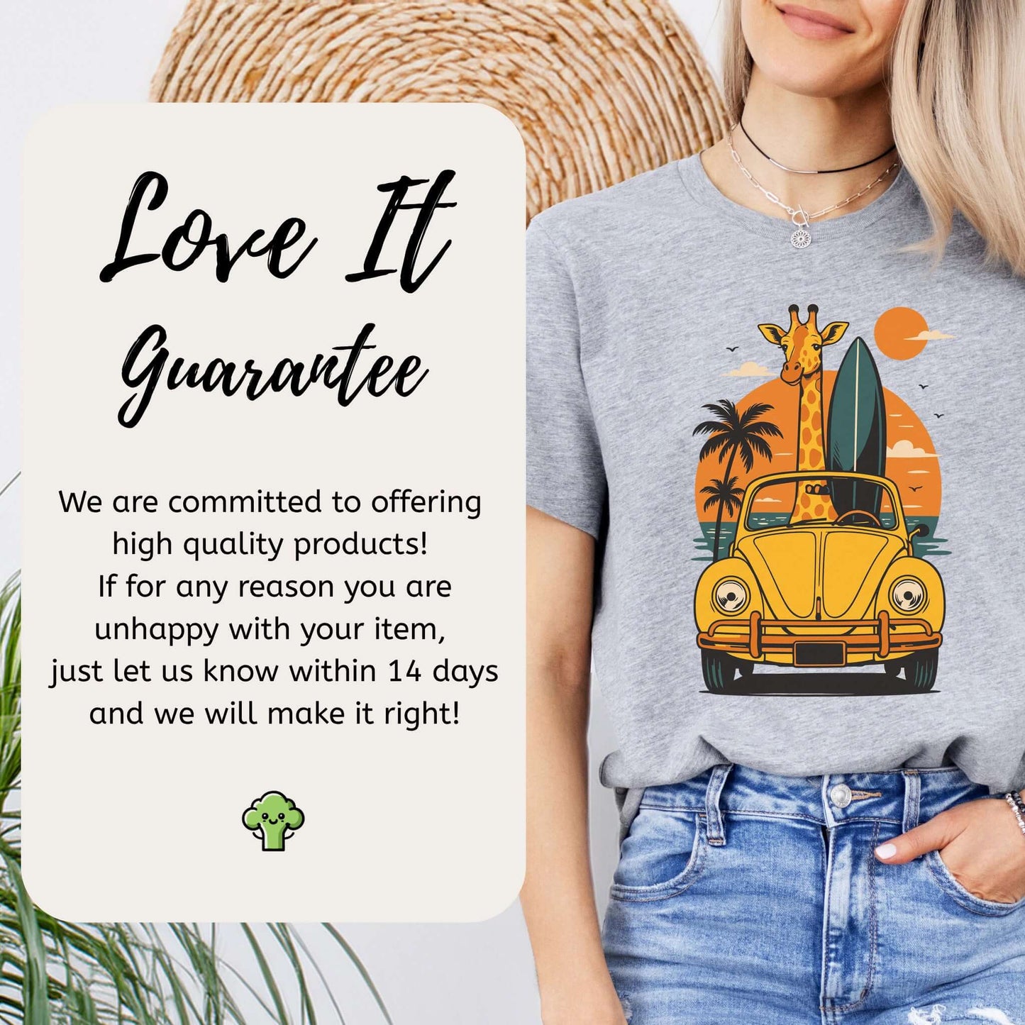 Surfed Out Giraffe T-Shirt – Funny Ocean & Surfing Lover Tee