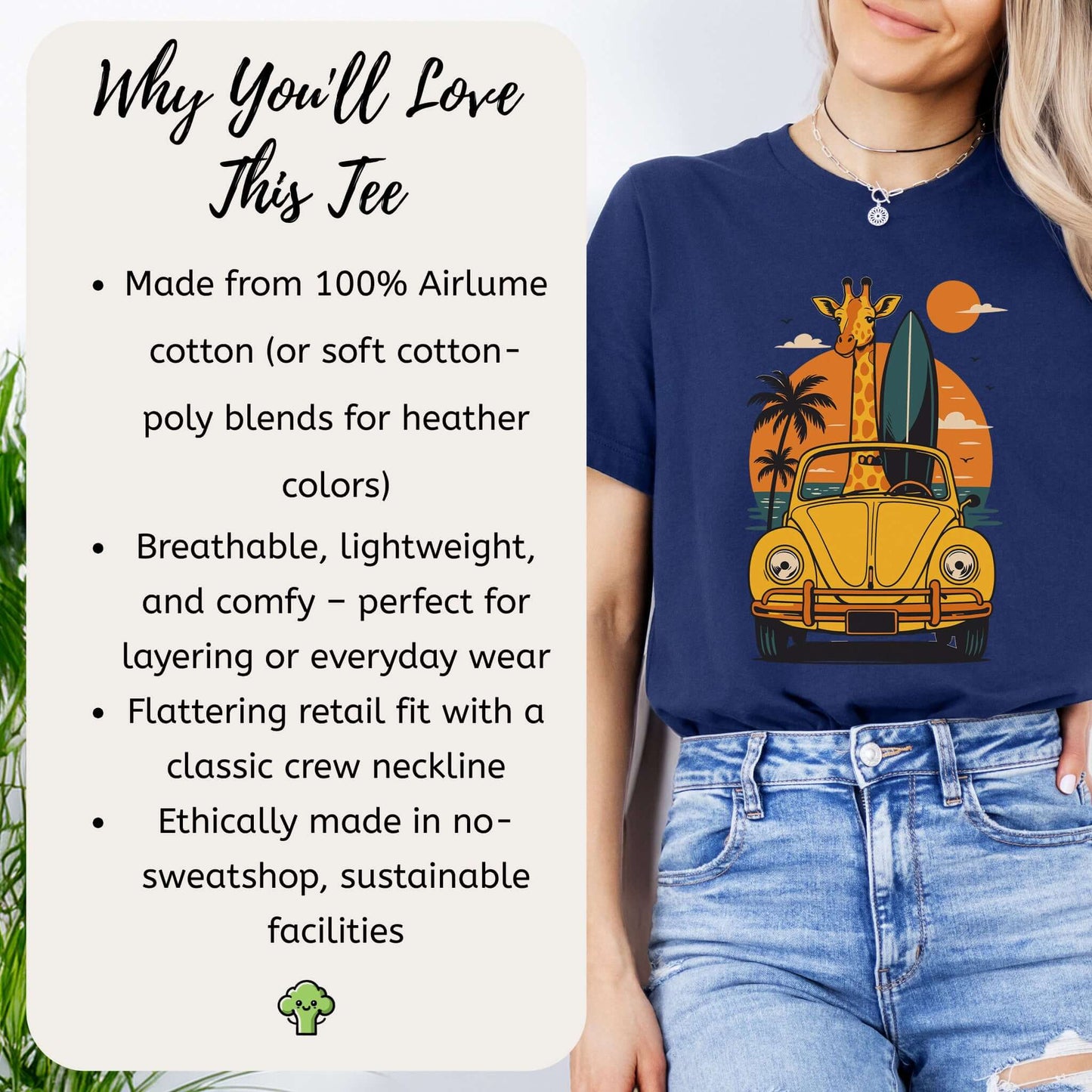 Surfed Out Giraffe T-Shirt – Funny Ocean & Surfing Lover Tee