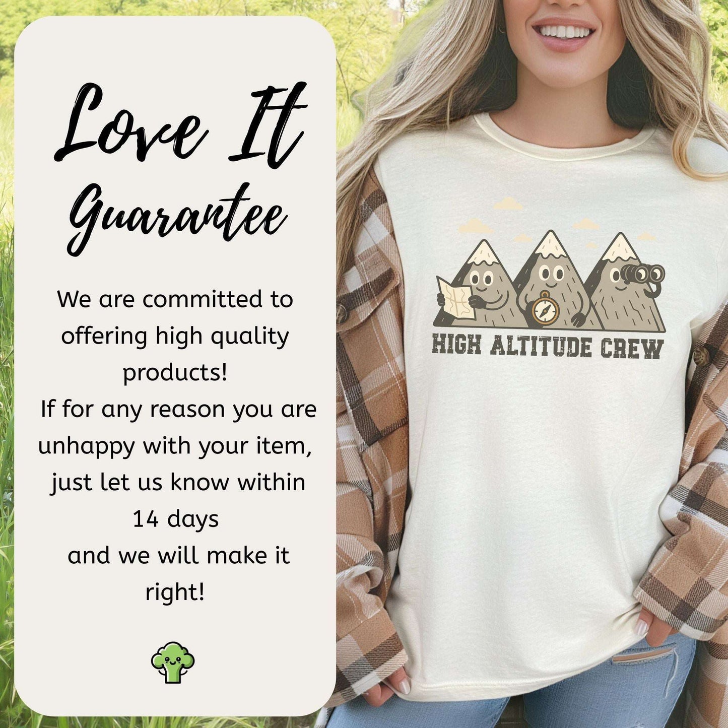 High Altitude Crew Mountain Hiking T-Shirt