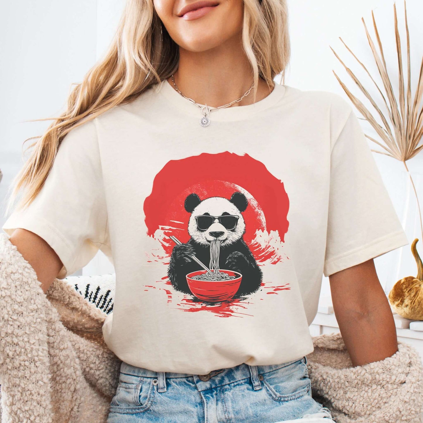 Panda Ramen Master Shirt – Japanese Style Noodle Lover T-Shirt