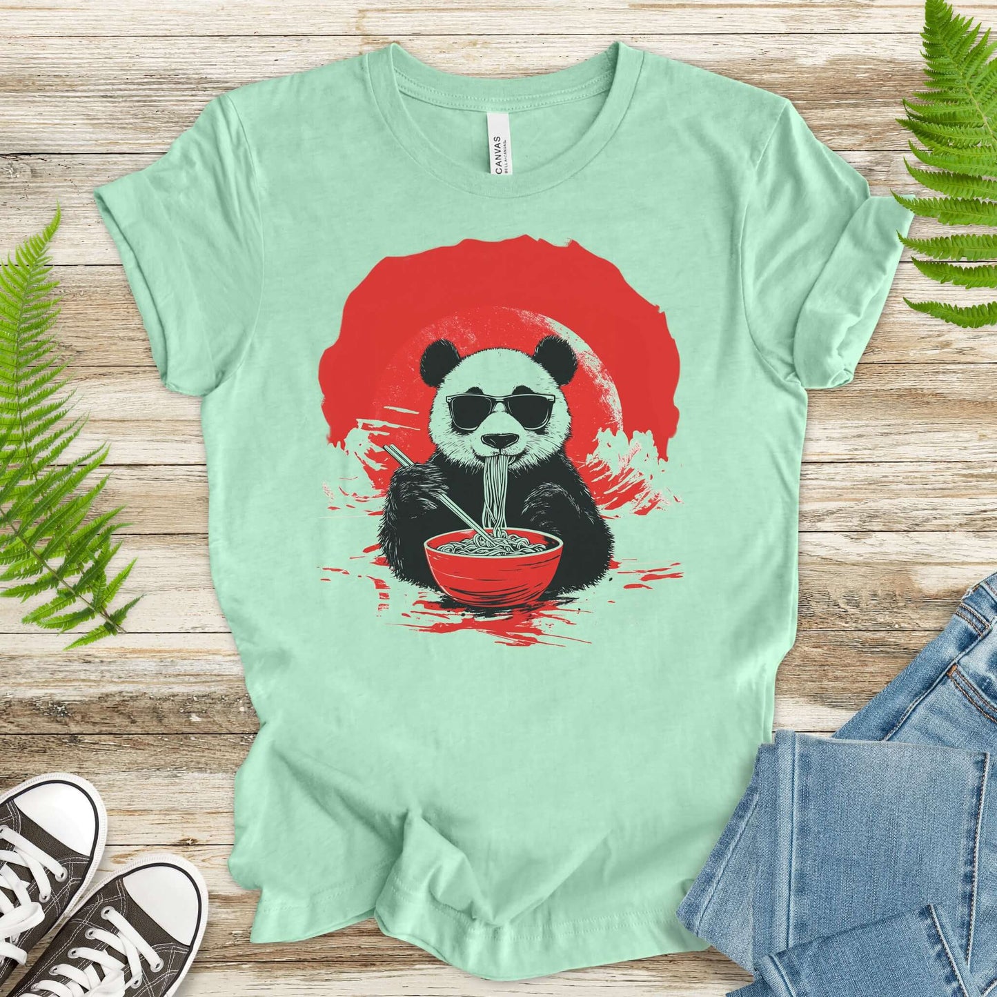 Panda Ramen Master Shirt – Japanese Style Noodle Lover T-Shirt