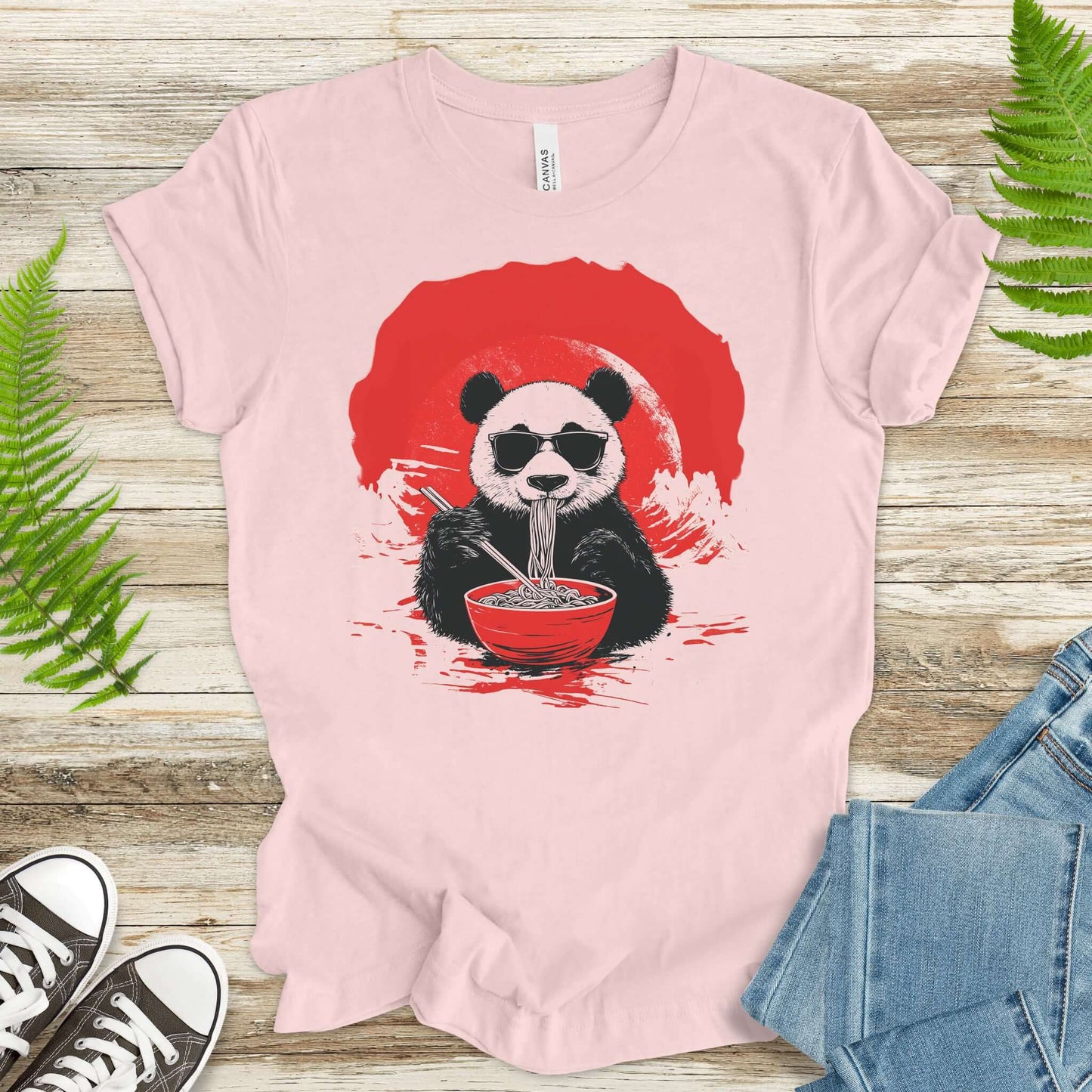 Panda Ramen Master Shirt – Japanese Style Noodle Lover T-Shirt