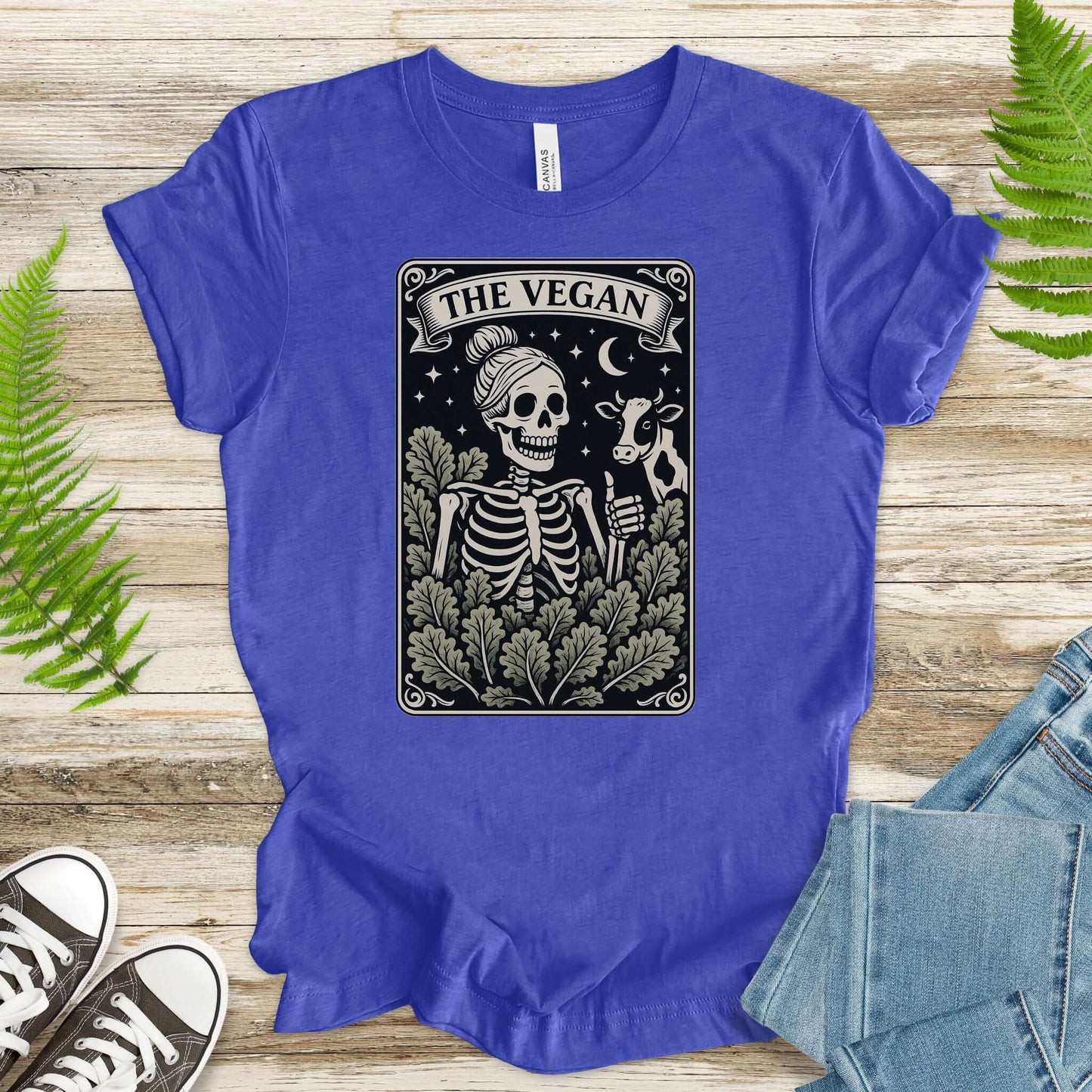 The Vegan Skeleton Tarot T-Shirt