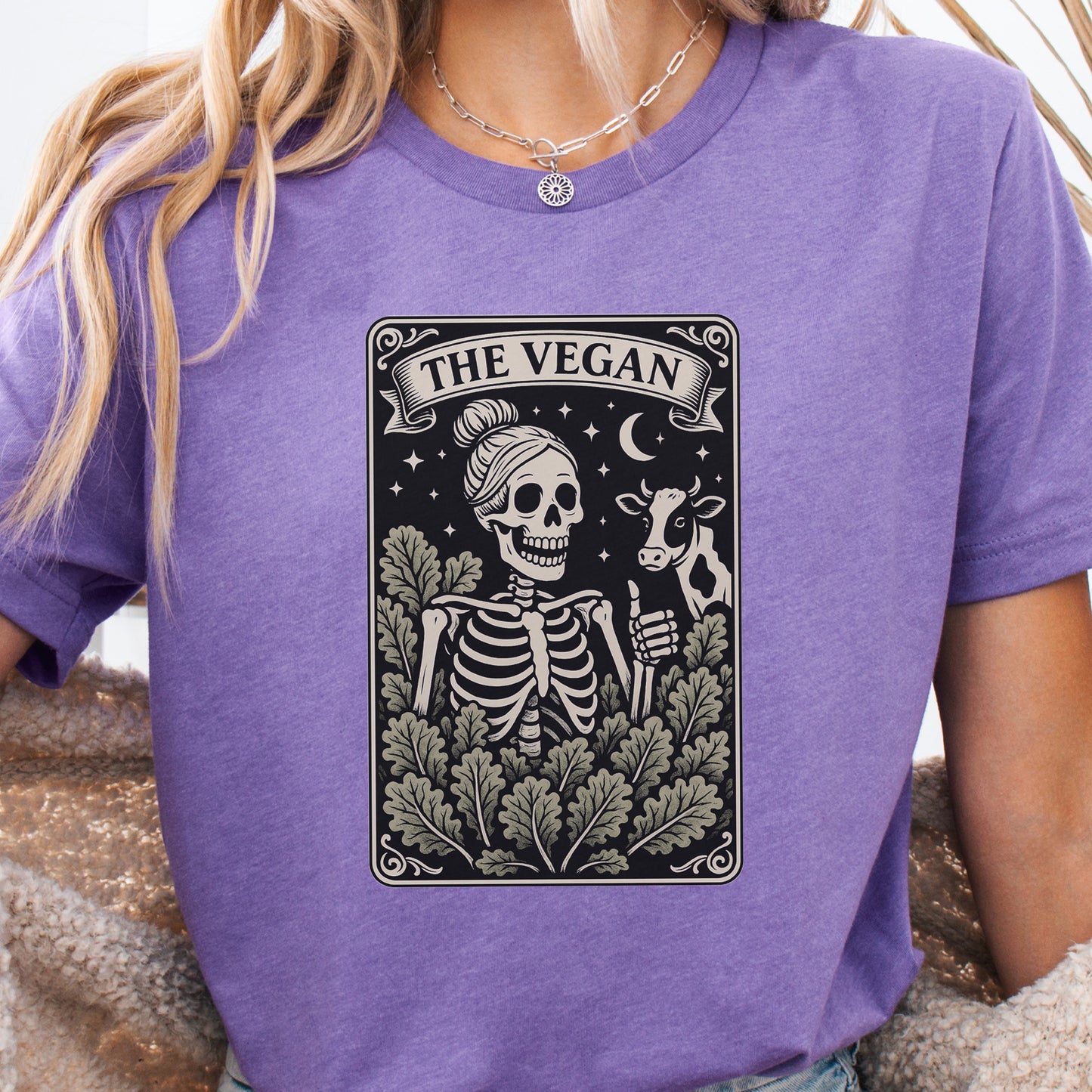 The Vegan Skeleton Tarot T-Shirt