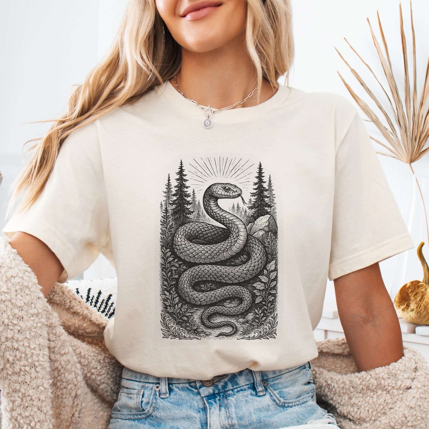 Serpent Wisdom – Snake Spirit Animal T-Shirt