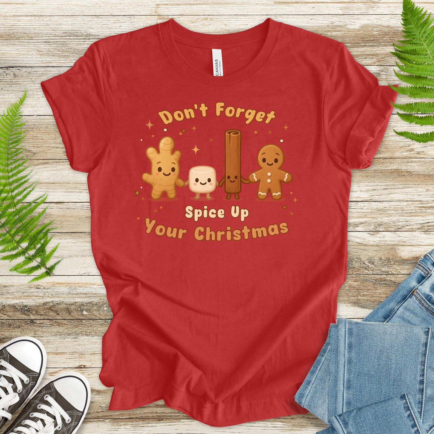 Sweet Holiday Squad T-Shirt – Funny Baking Spice Christmas Tee