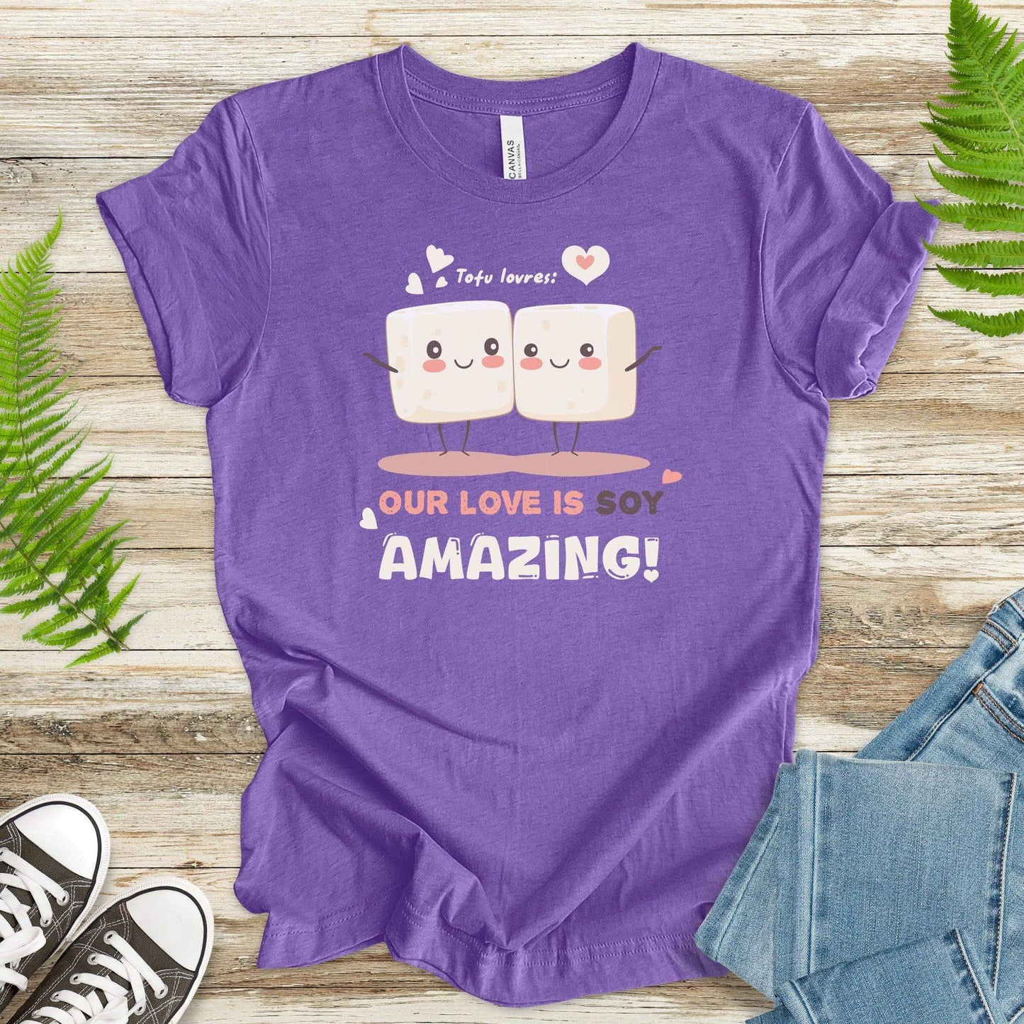 Our Love is Soy Amazing – Cute Tofu Couple T-Shirt - TShirtree