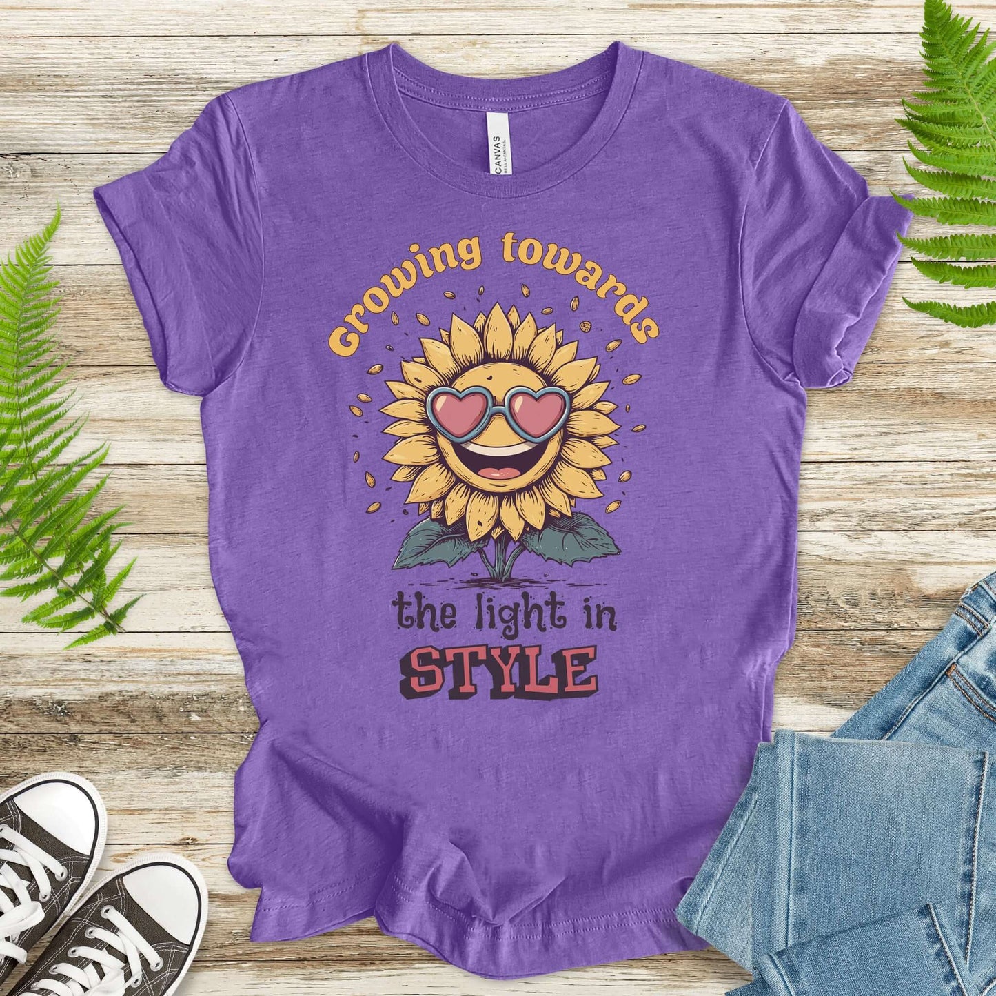 Growing Toward the Light Sunflower T-Shirt