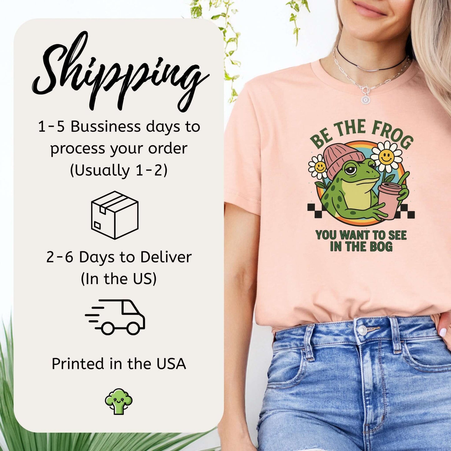 Be the Frog You Want to See Shirt – Funny Coffee Frog T-Shirt
