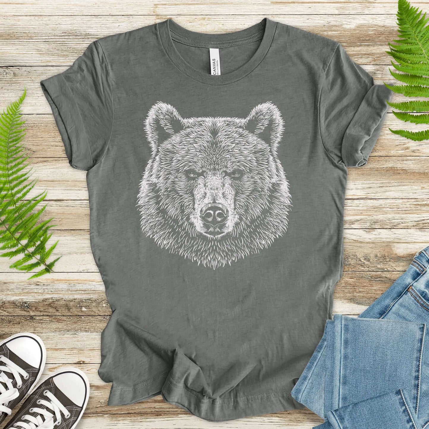 Bear Spirit Animal Art Wildlife T-Shirt