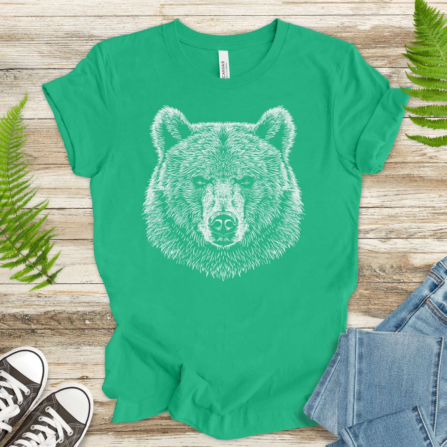 Bear Spirit Animal Art Wildlife T-Shirt