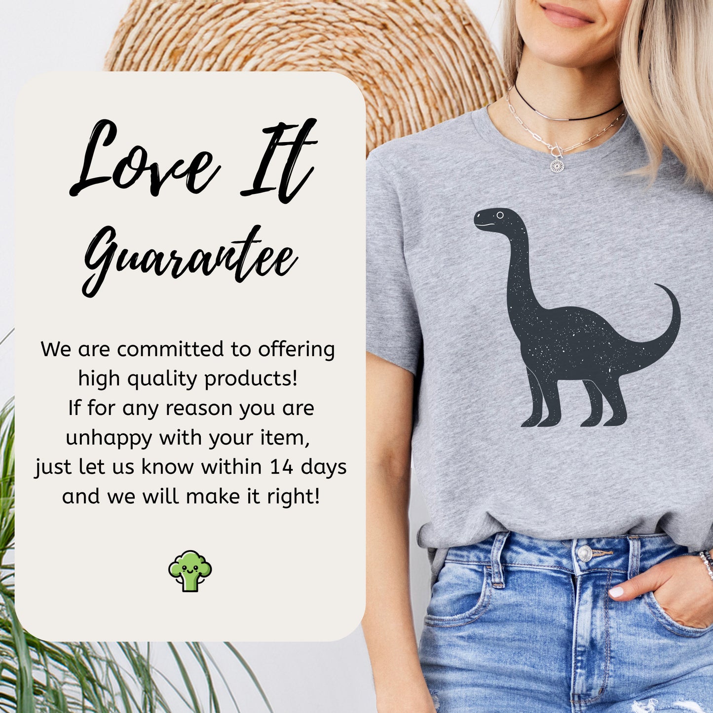 Happy Dinosaur T-Shirt – Cute & Playful Design