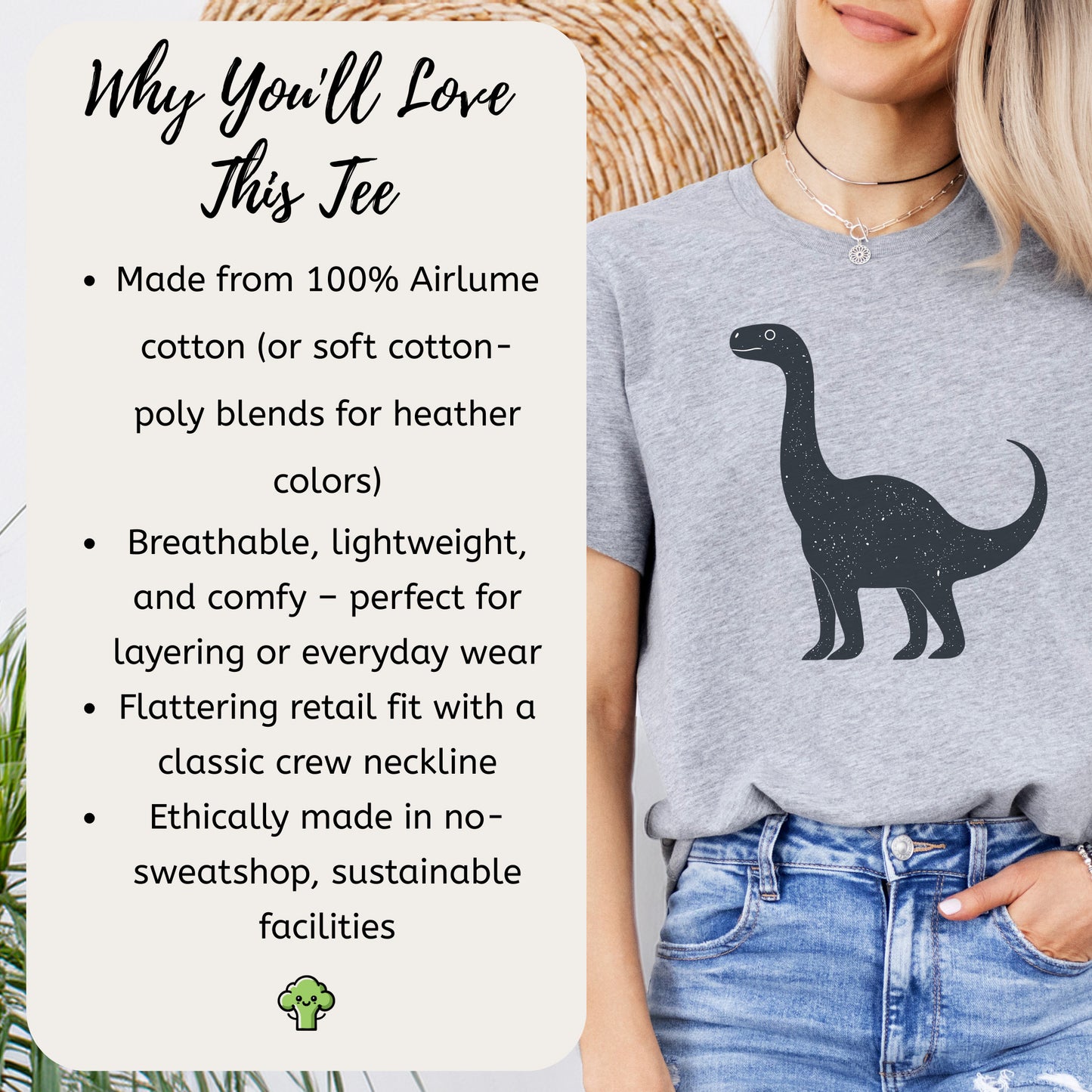 Happy Dinosaur T-Shirt – Cute & Playful Design
