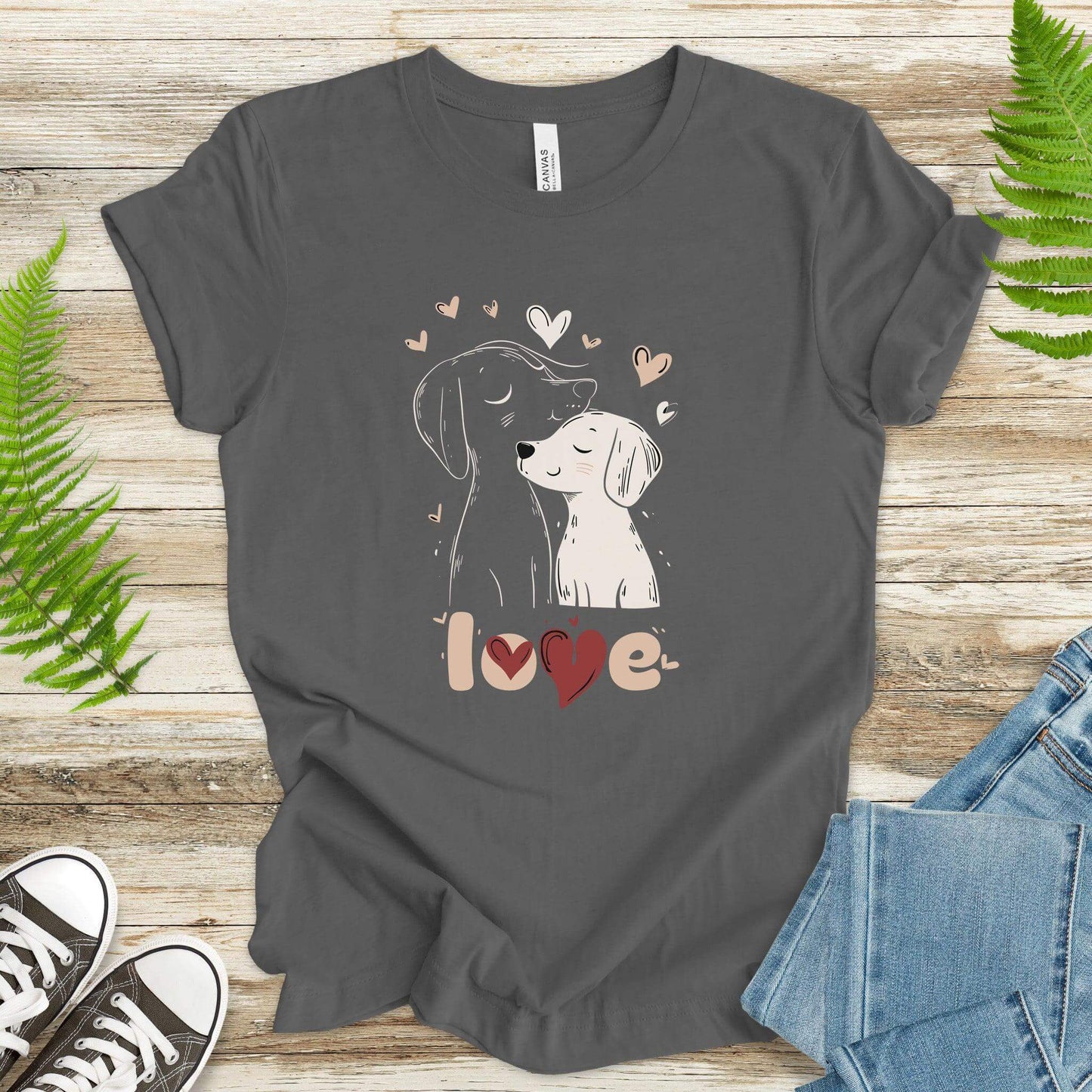 Happy Dogs T-Shirt β Full of Love & Tail Wags - TShirtree