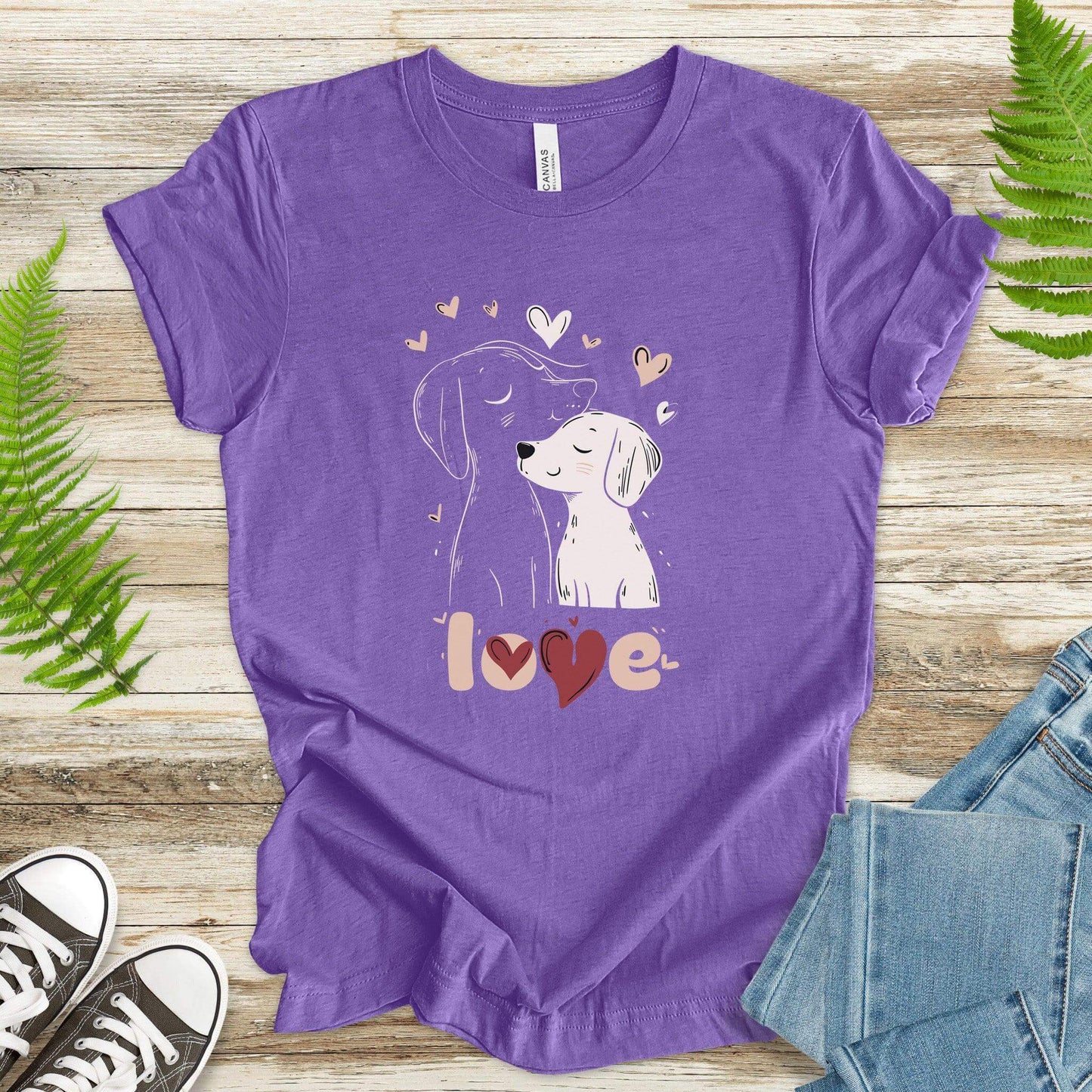Happy Dogs T-Shirt β Full of Love & Tail Wags - TShirtree