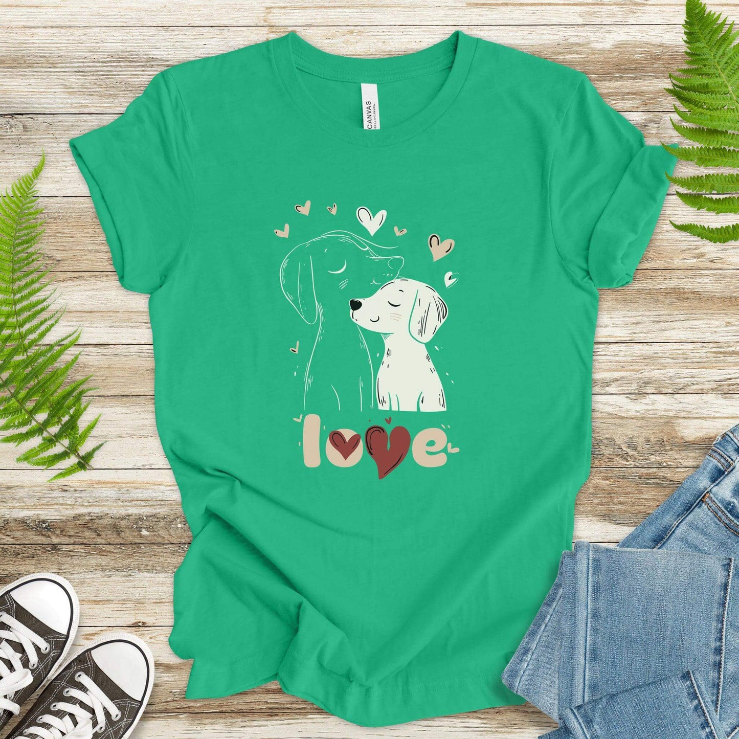 Happy Dogs T-Shirt β Full of Love & Tail Wags - TShirtree