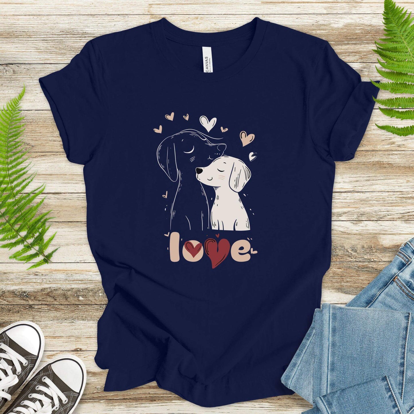 Happy Dogs T-Shirt β Full of Love & Tail Wags - TShirtree