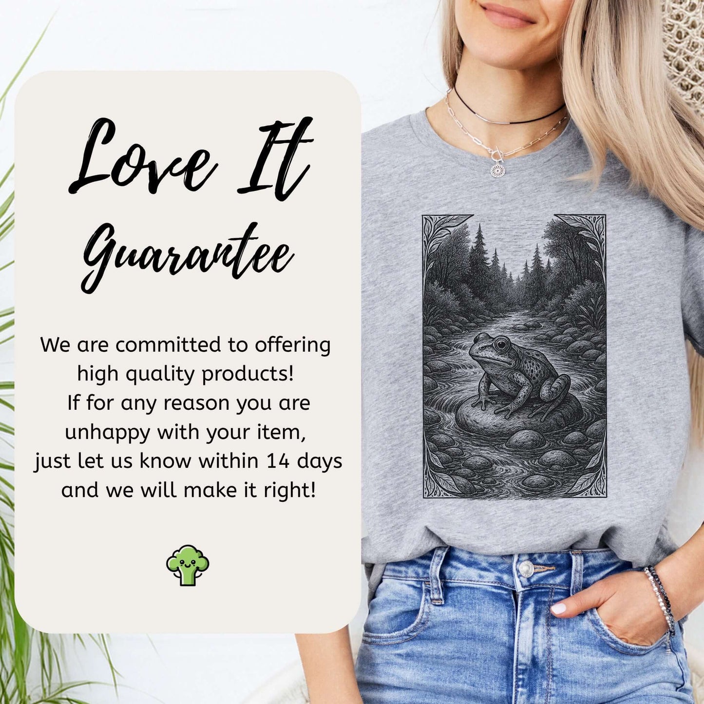 Still Waters – Frog Spirit Animal T-Shirt