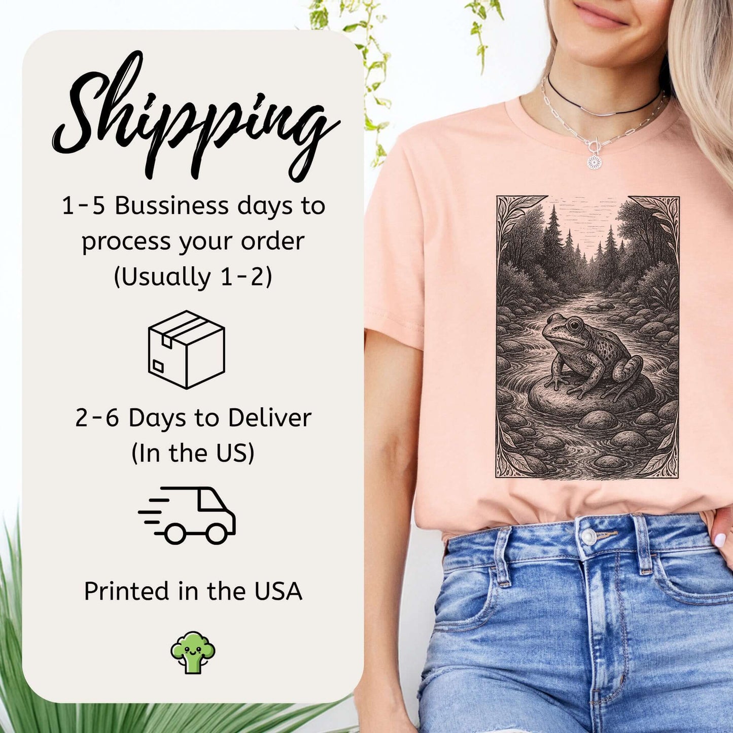 Still Waters – Frog Spirit Animal T-Shirt