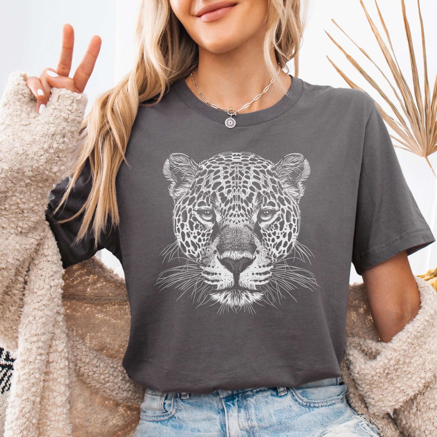 Jaguar Spirit Animal Wildlife Art T-Shirt – Wild Soul Style