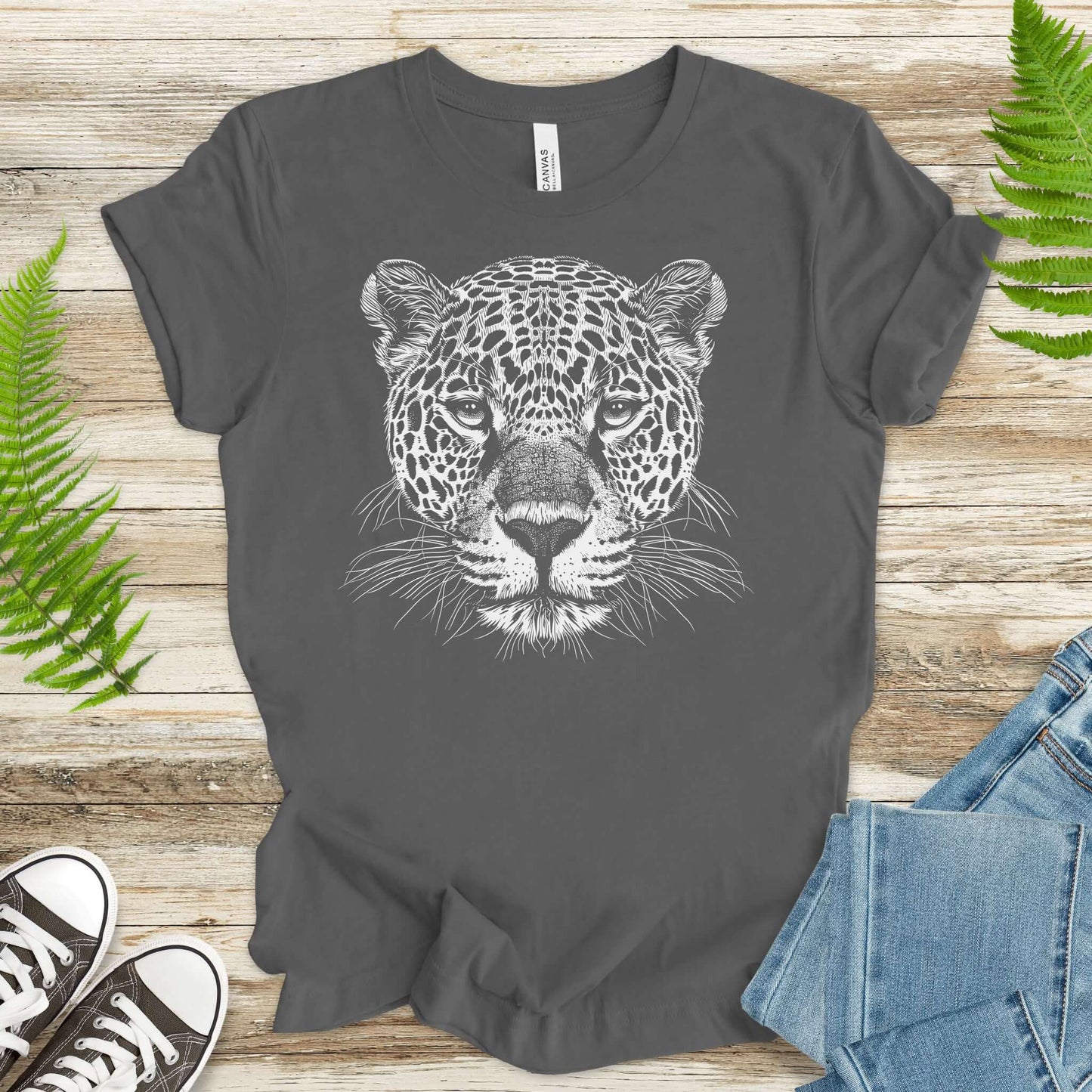Jaguar Spirit Animal Wildlife Art T-Shirt – Wild Soul Style